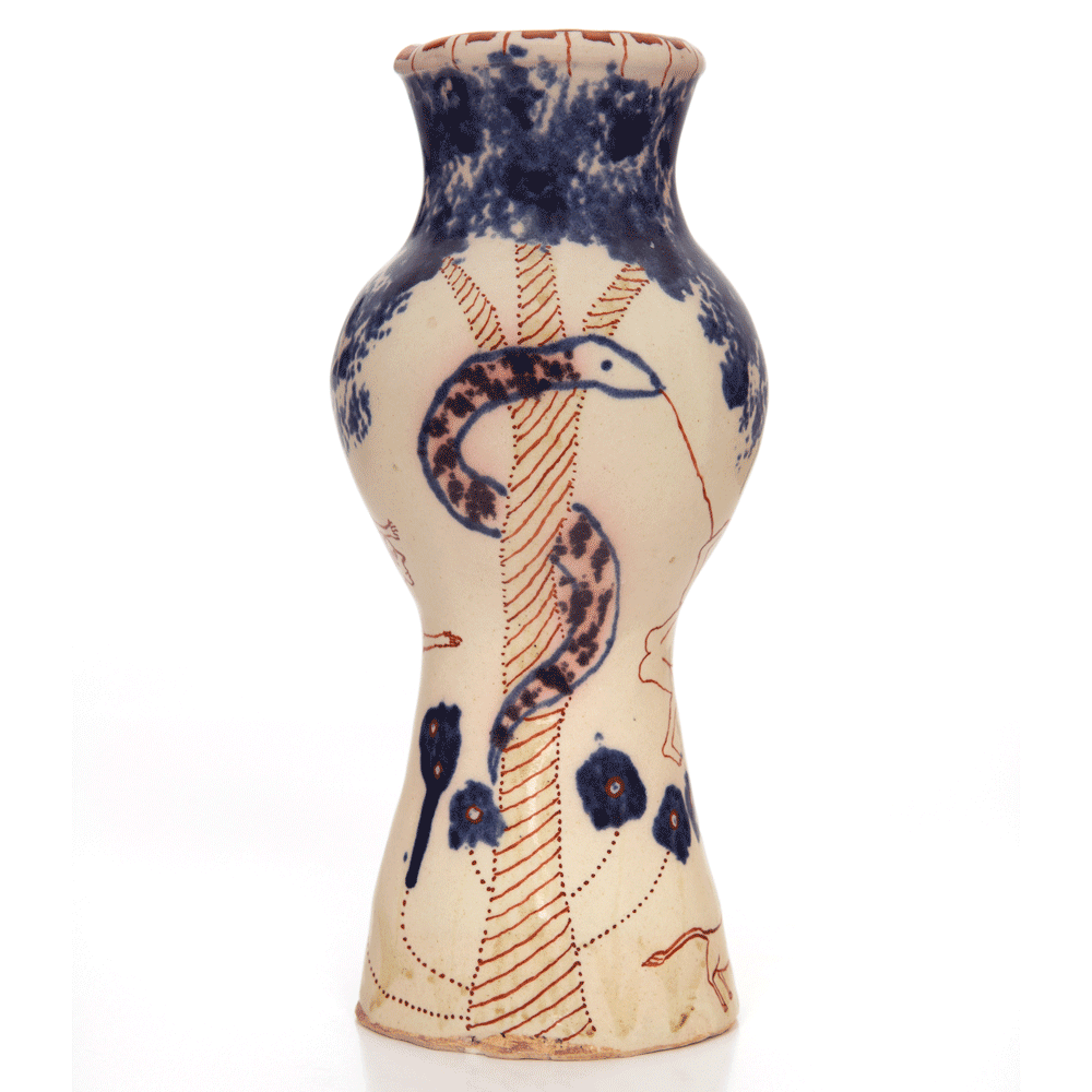 HN1262 Genesis, Vase 2, 26.1.17Glazed ceramic stoneware29 x 11cm