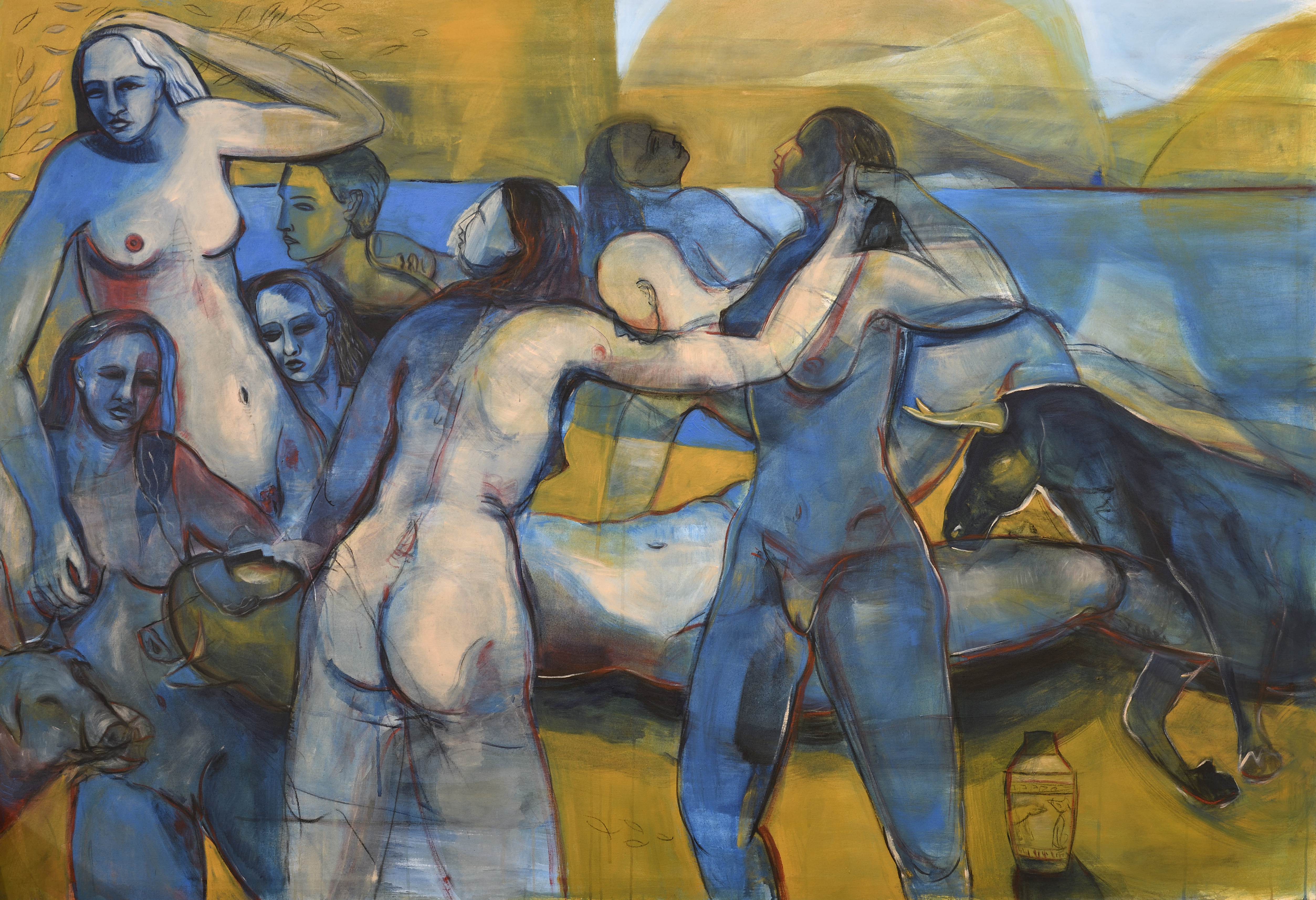 From 'Mediterra' series (Circe and her Nymphs) 