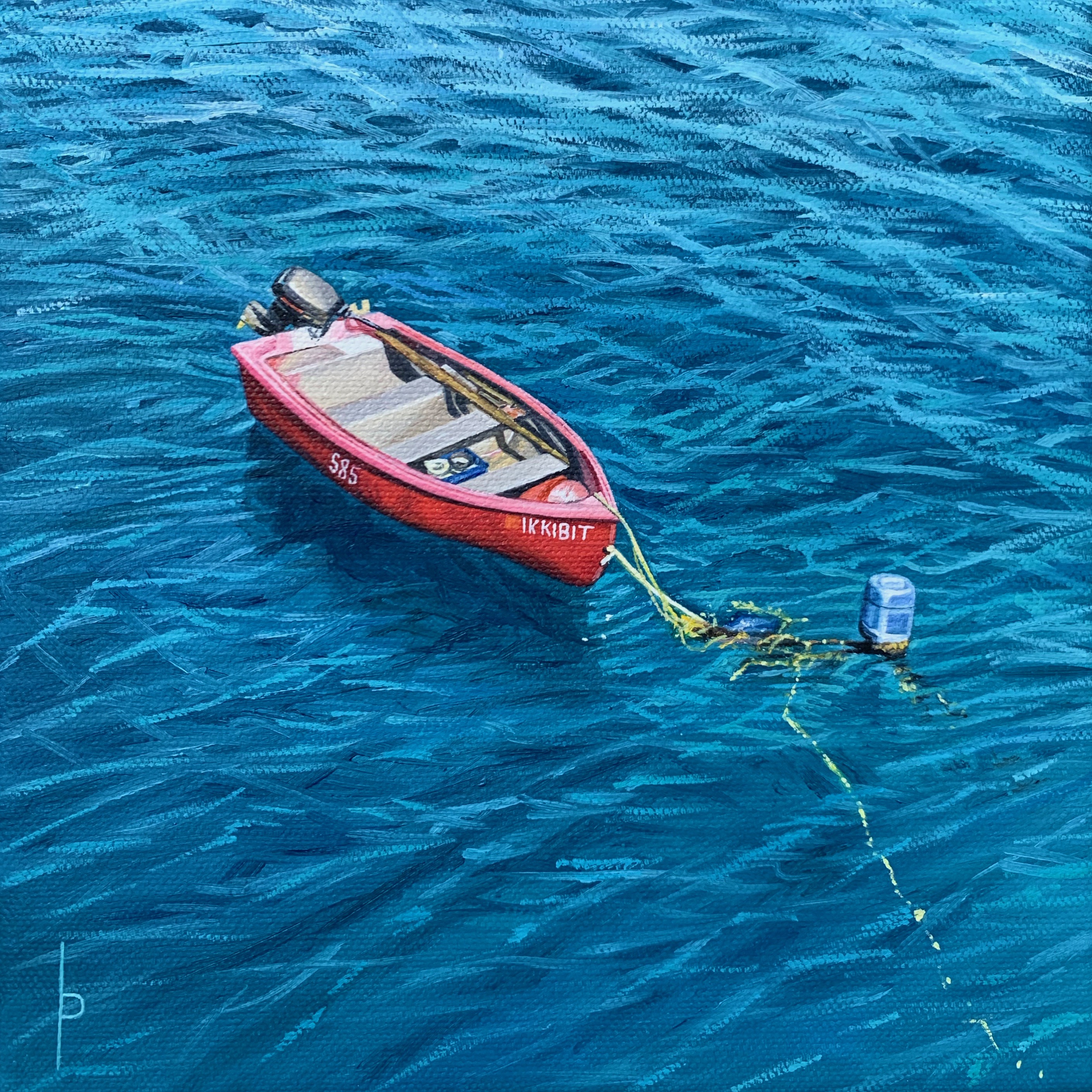 Ikkibit 2021 Oil on Canvas 8"x8" SOLD