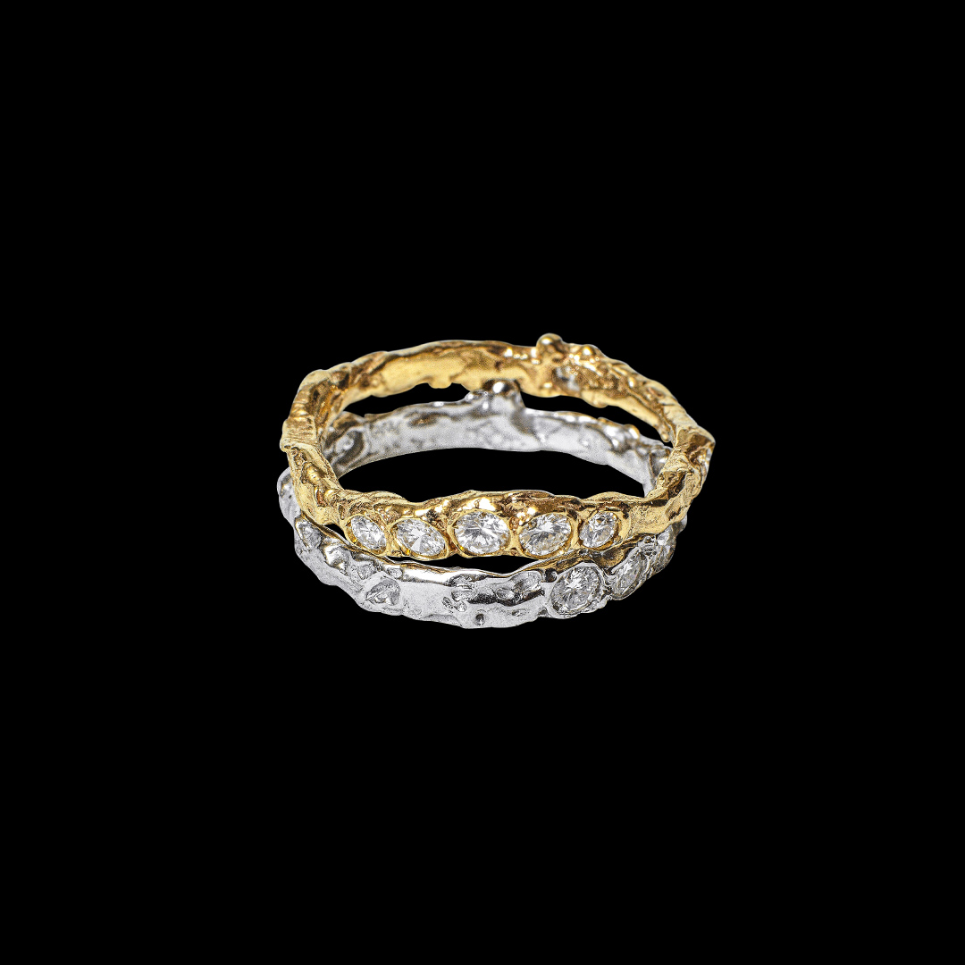 Bespoke Tiresias White & Yellow Gold Diamonds