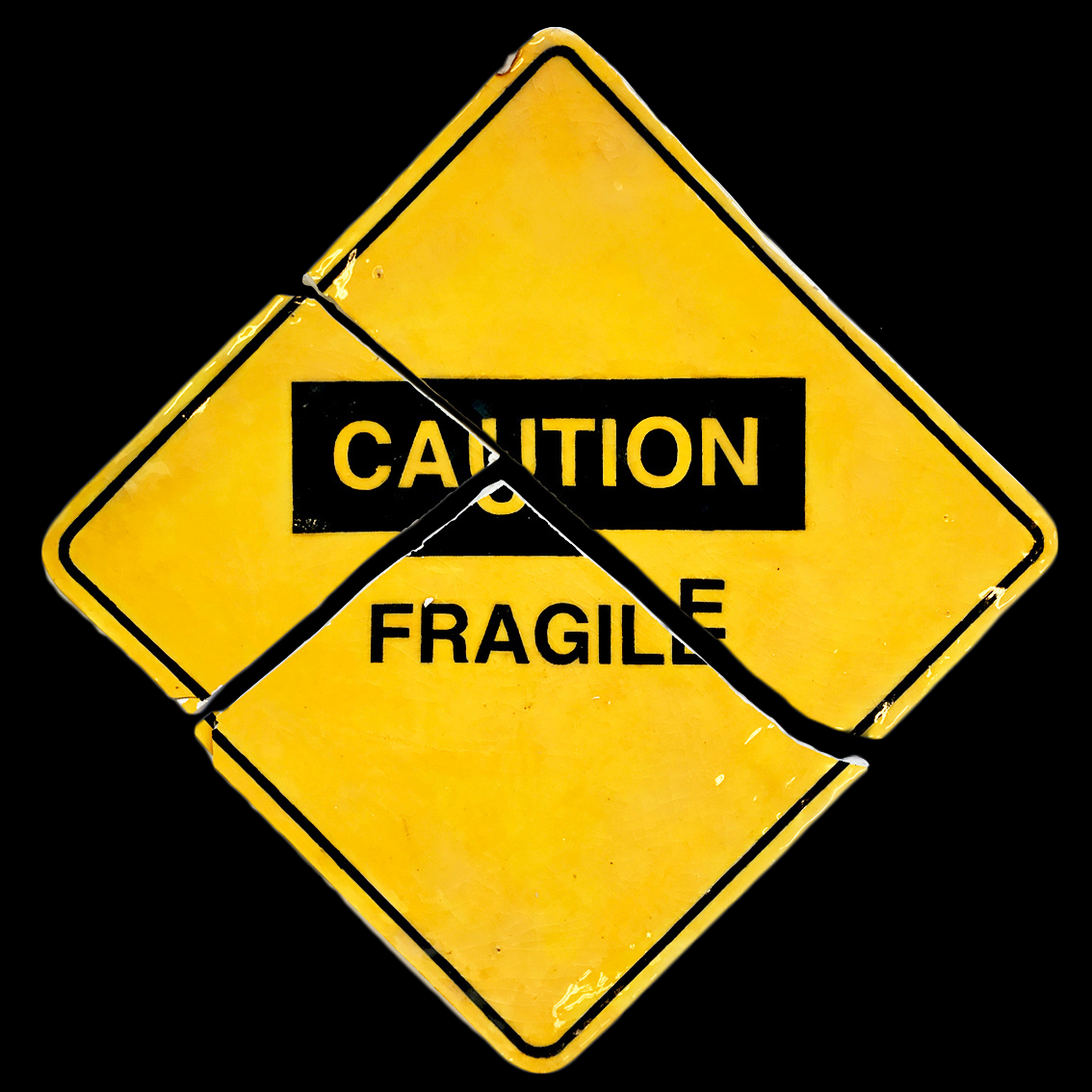 The caution sign | 2017 | sculpture