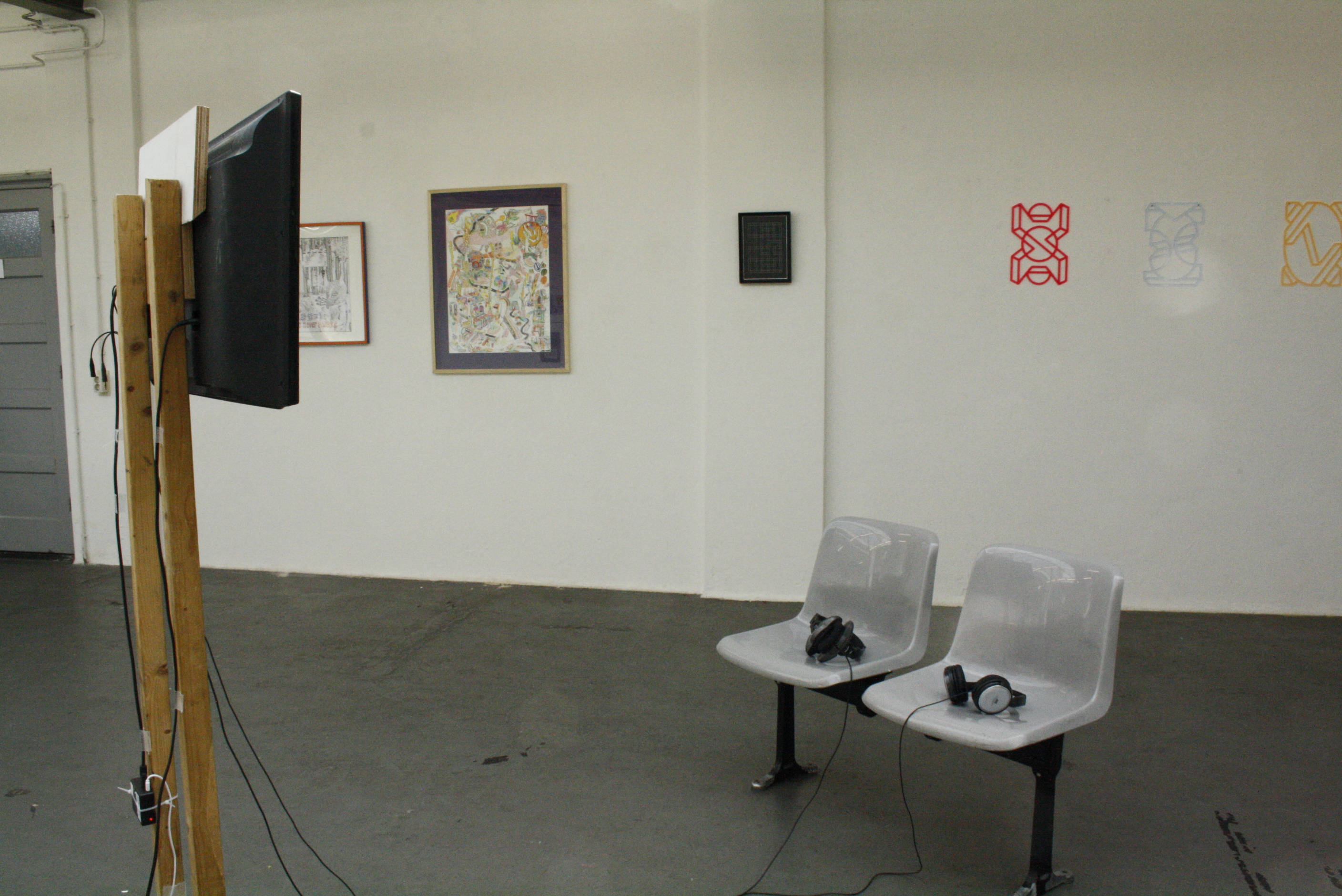 exhibition overview: Simon van Iersel, Roy van Wezenbeek, Eef Schoolmeesters, Julien Arts, Martha Thissen