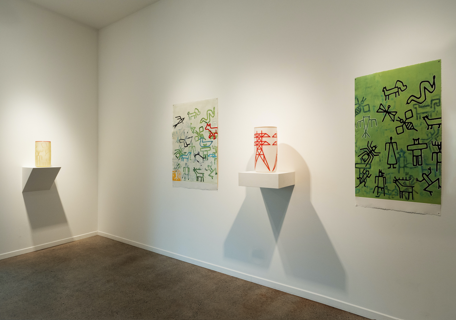 Joe Feddersen: Recent Work, studio e, Seattle Wa