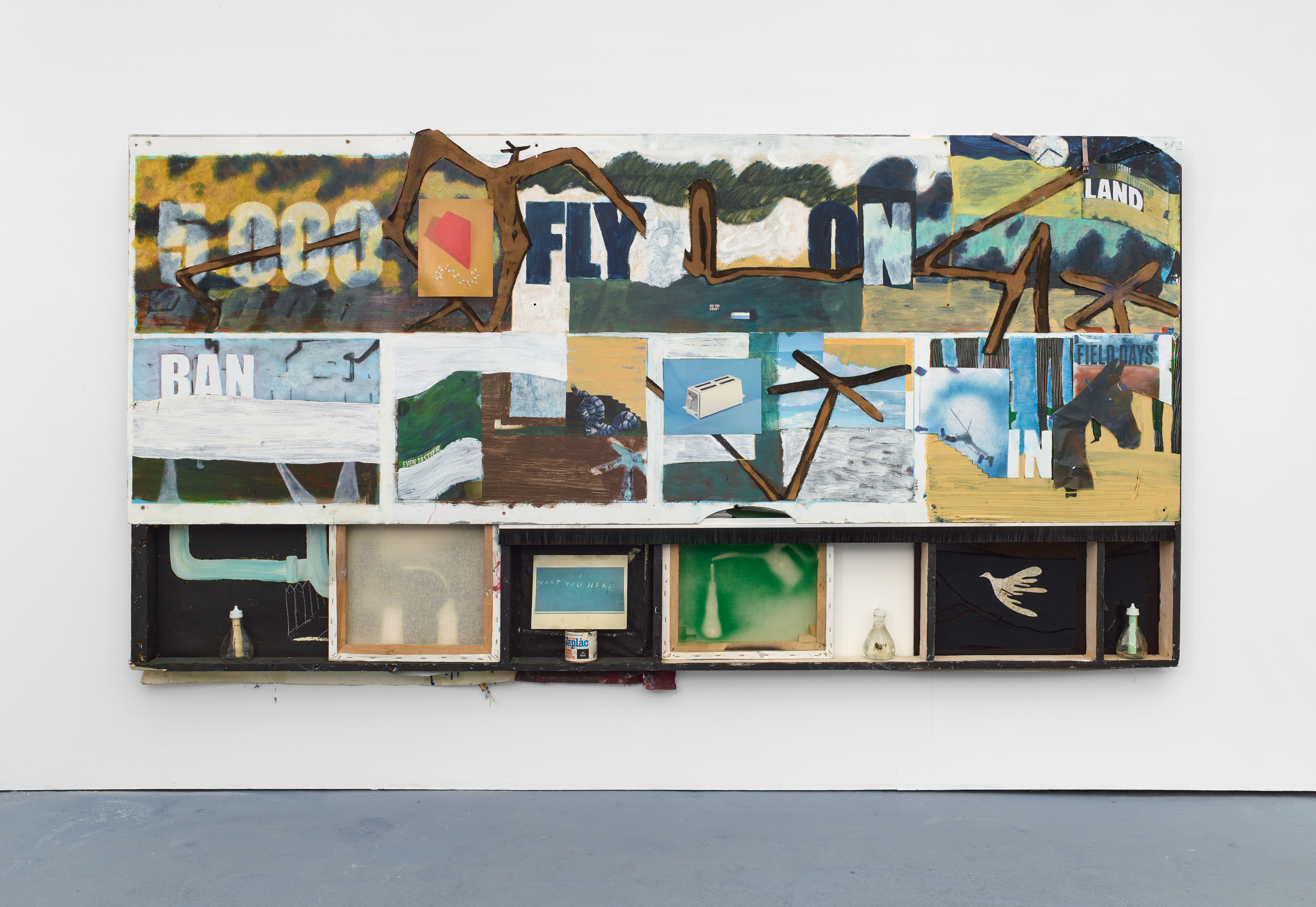 I want you here, 99x244cm