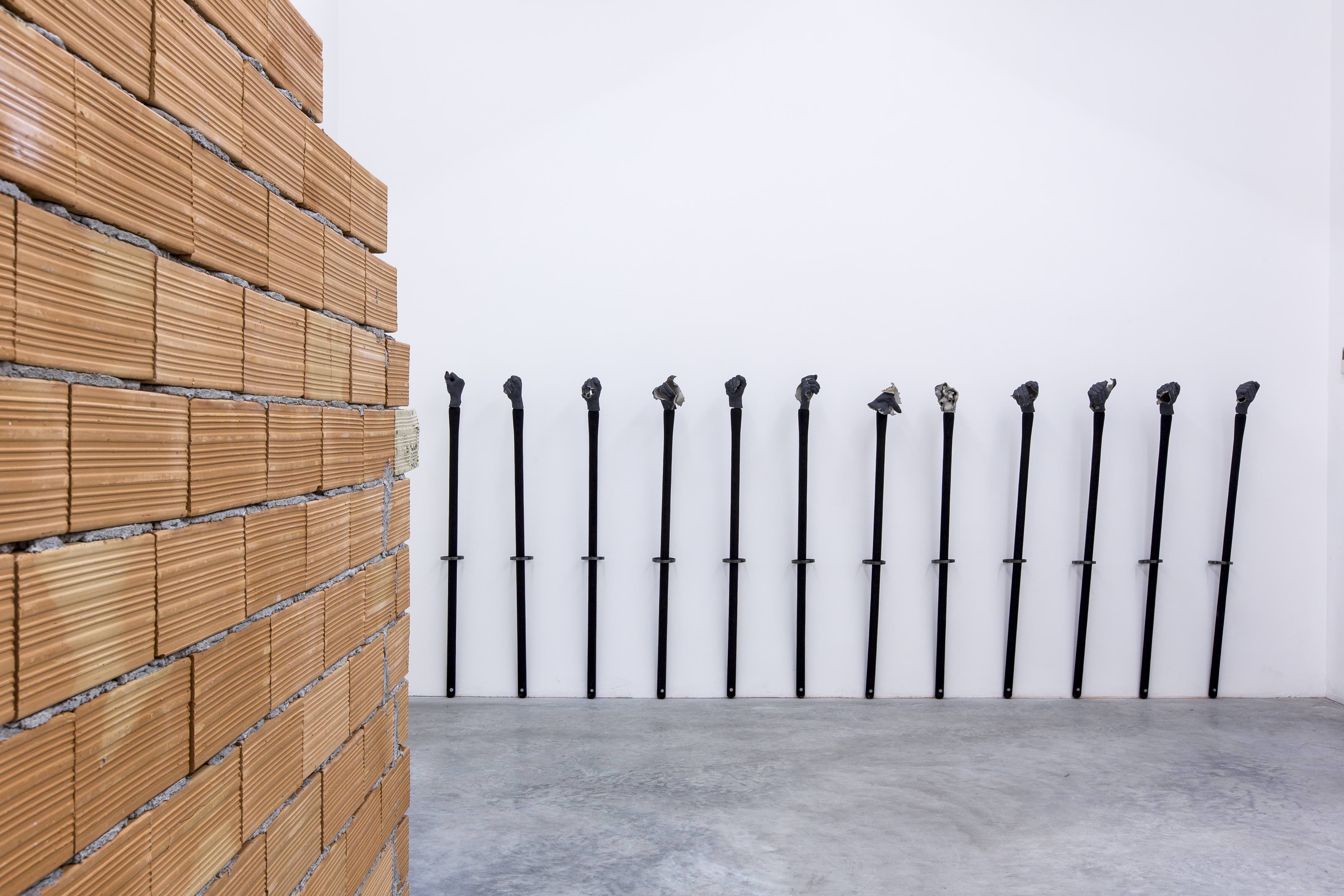 PIEDEDIPORCO and FIST, installation view