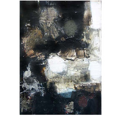 UNTITLED 1962, oil on canvas, 130cm x 100cm