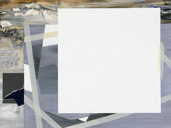 Untitled, acrylic on board 18"x24", 46x61cm 