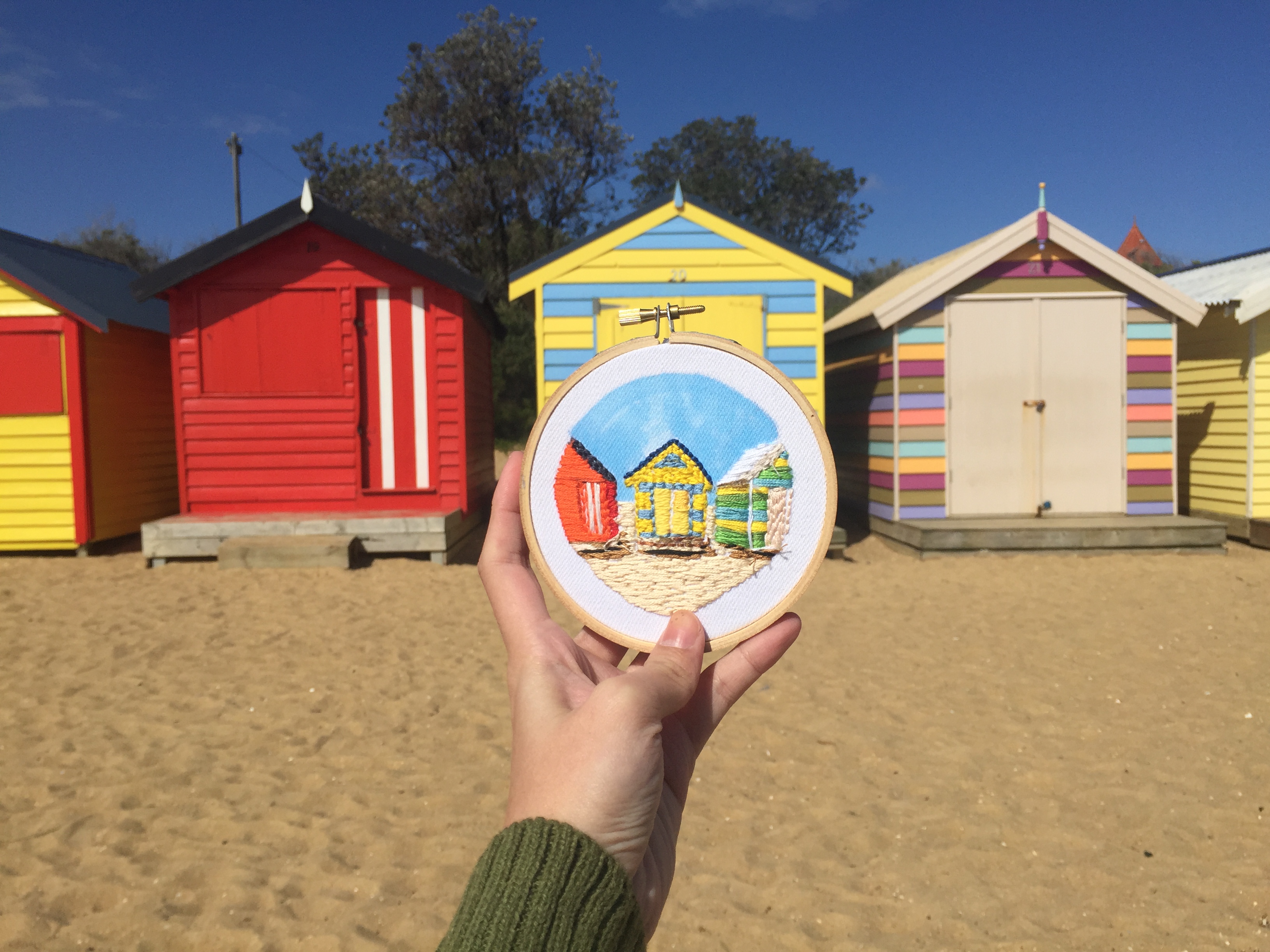 Brighton Beach Houses, Perth