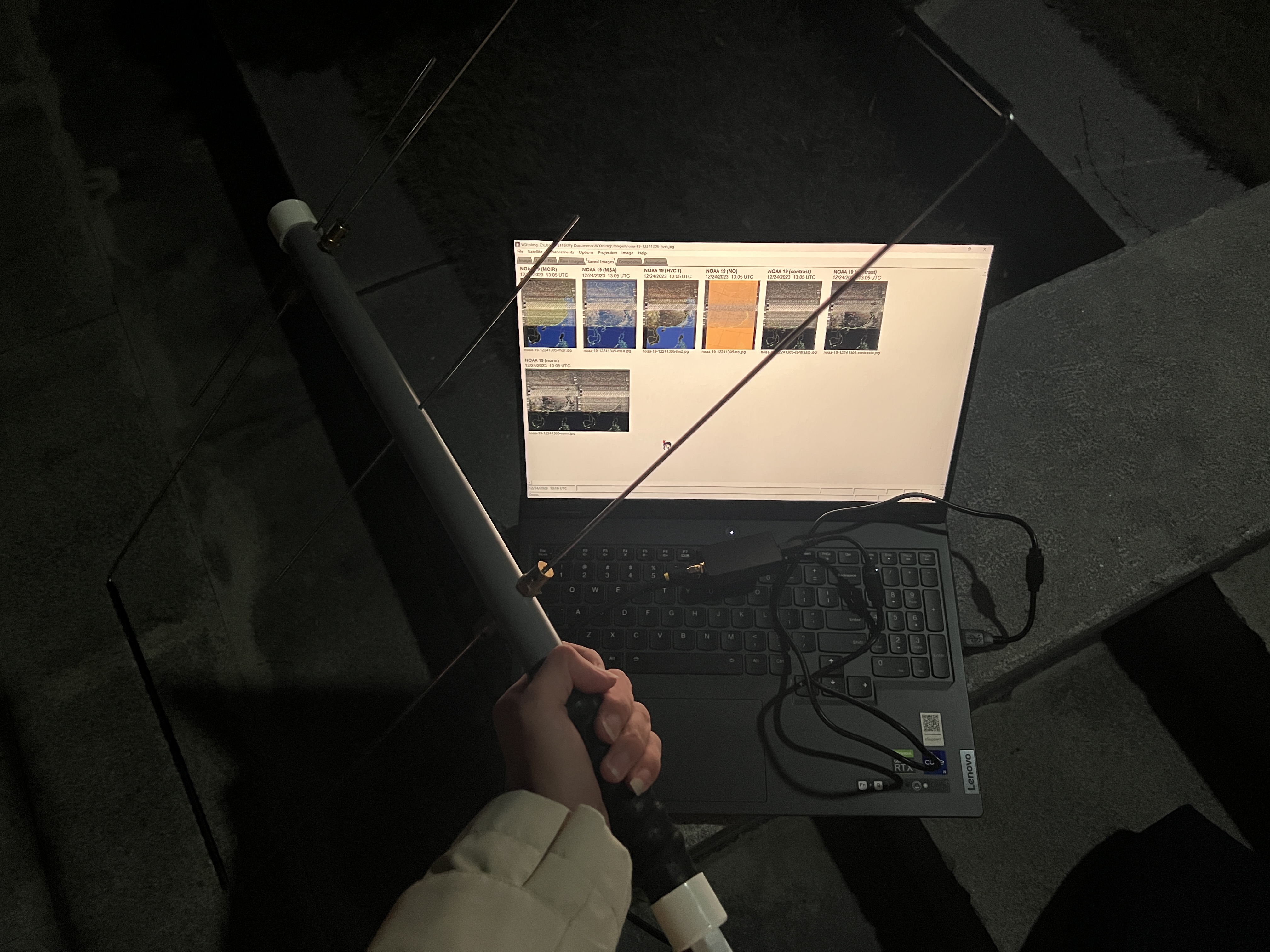 Receiving NOAA-19 Weather Satellite Images