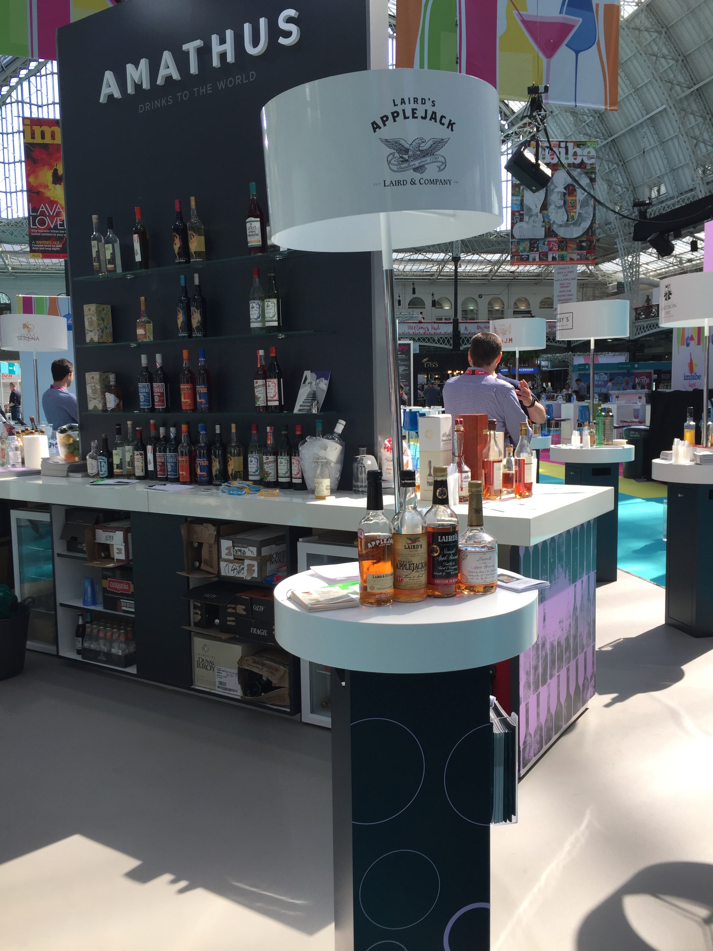 Amathus stand at London IMBIBE 2018