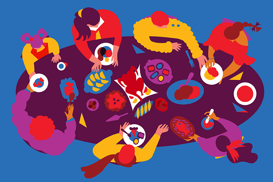 holiday gatherings : onward magazine/charles schwab