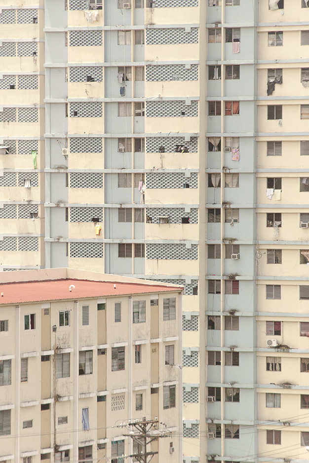 Foto Panamá Viaje Chorrillo bloques de edificios en Panamá