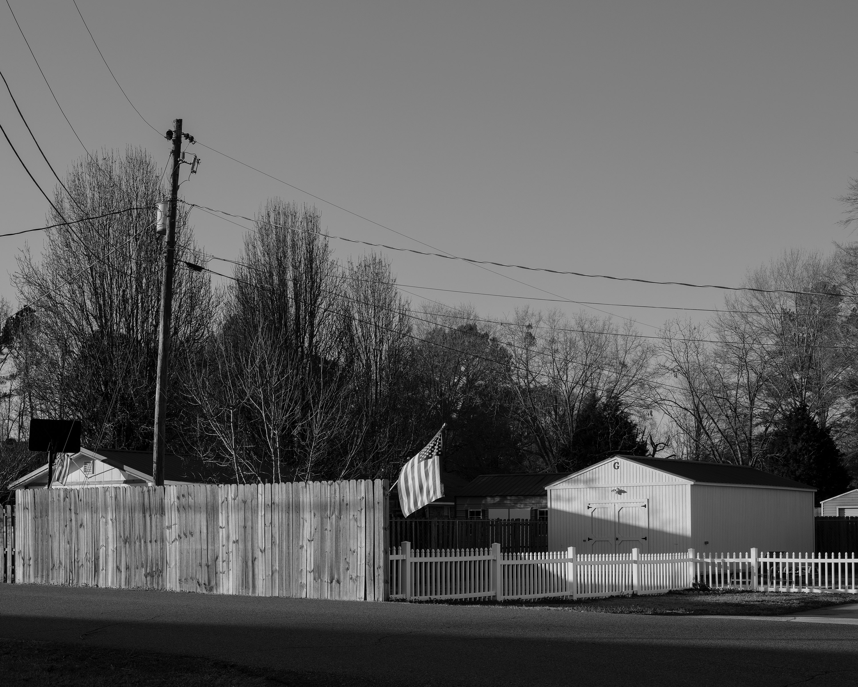 Haughton Acres, a predominantly white Ward 1 Fayette neighborhood.
