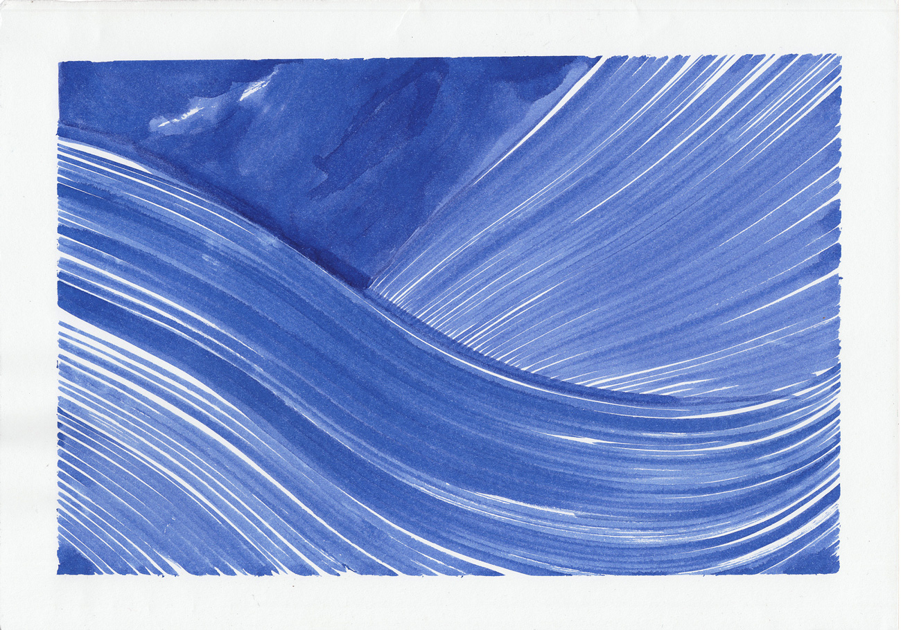 Ink on paper, 2021, 21 x 29.7 cm