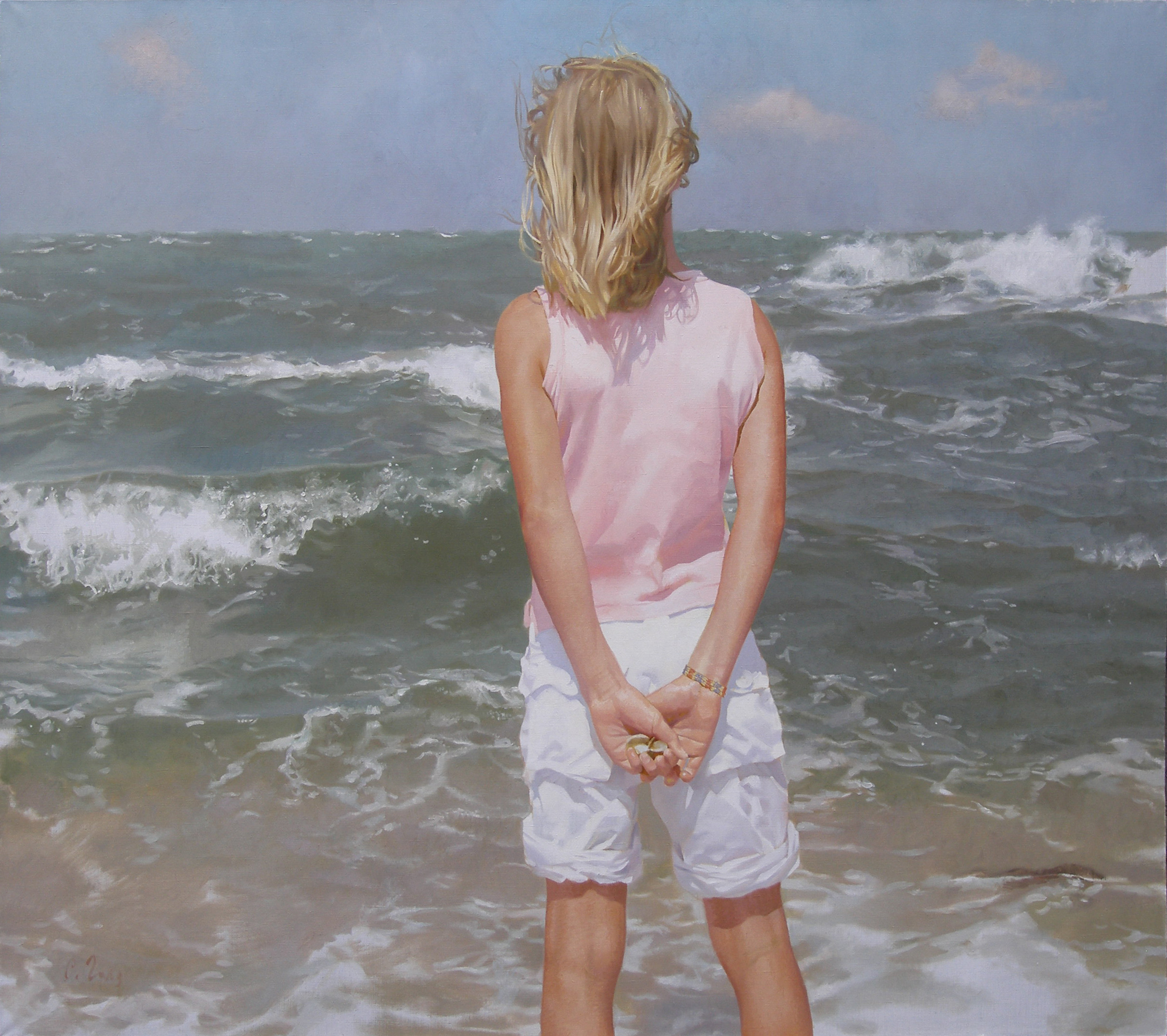 "Space around me", 2012, oil on canvas, 140 x 160 cm