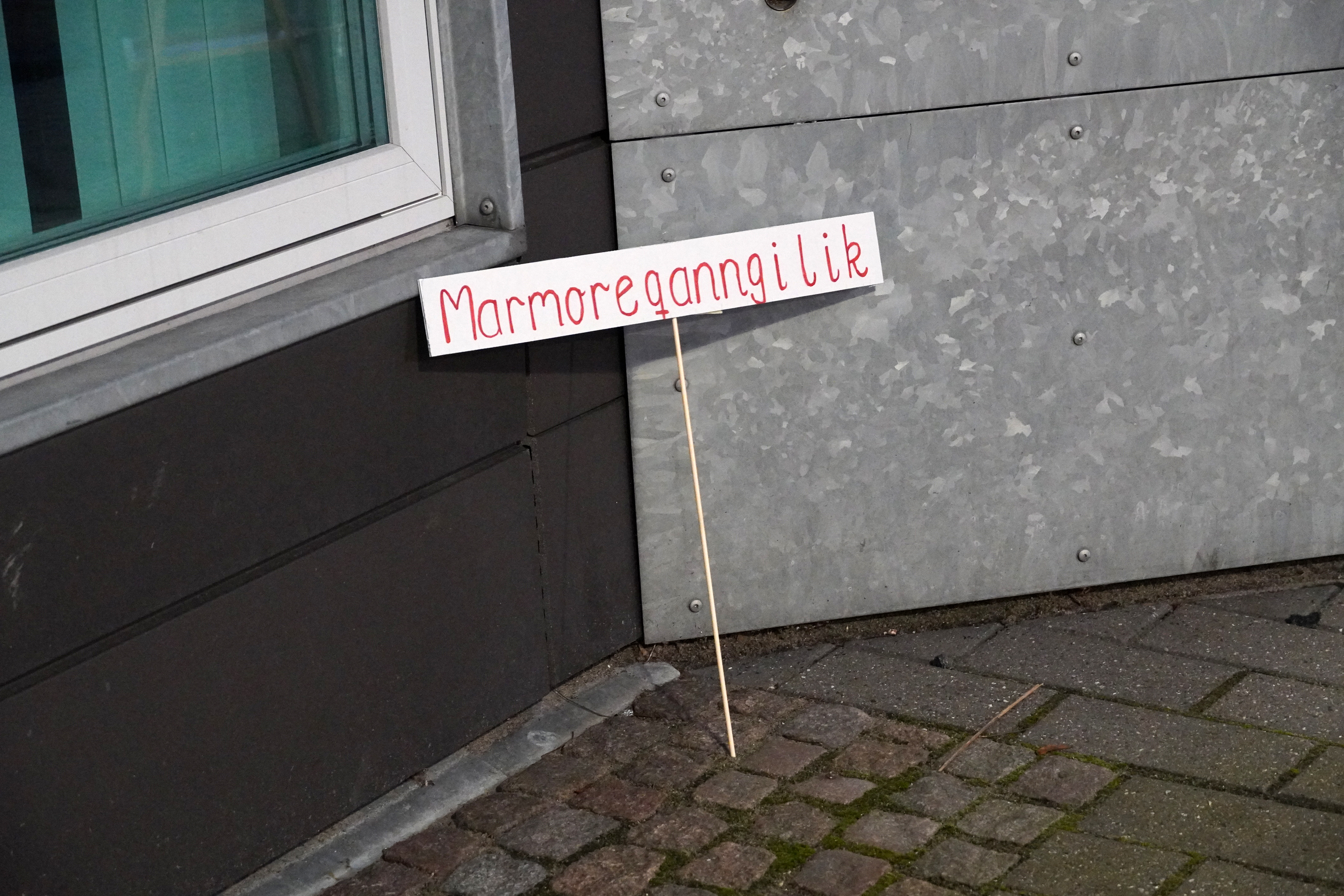 Documentation of workshop in the “Greenlandic Quarter” by Sirí Paulsen & Katrine Dirckinck-Holmfeld, Aalborg Øst, 2022 (photocredit: Rikke Ehlers Nilsson)