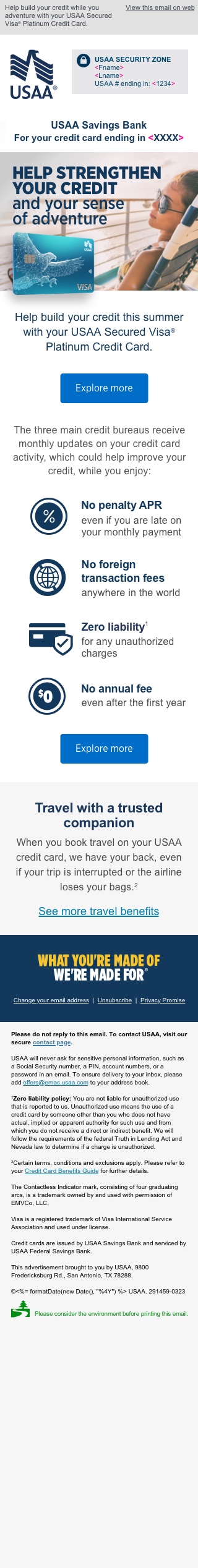 Visa - Secured Card