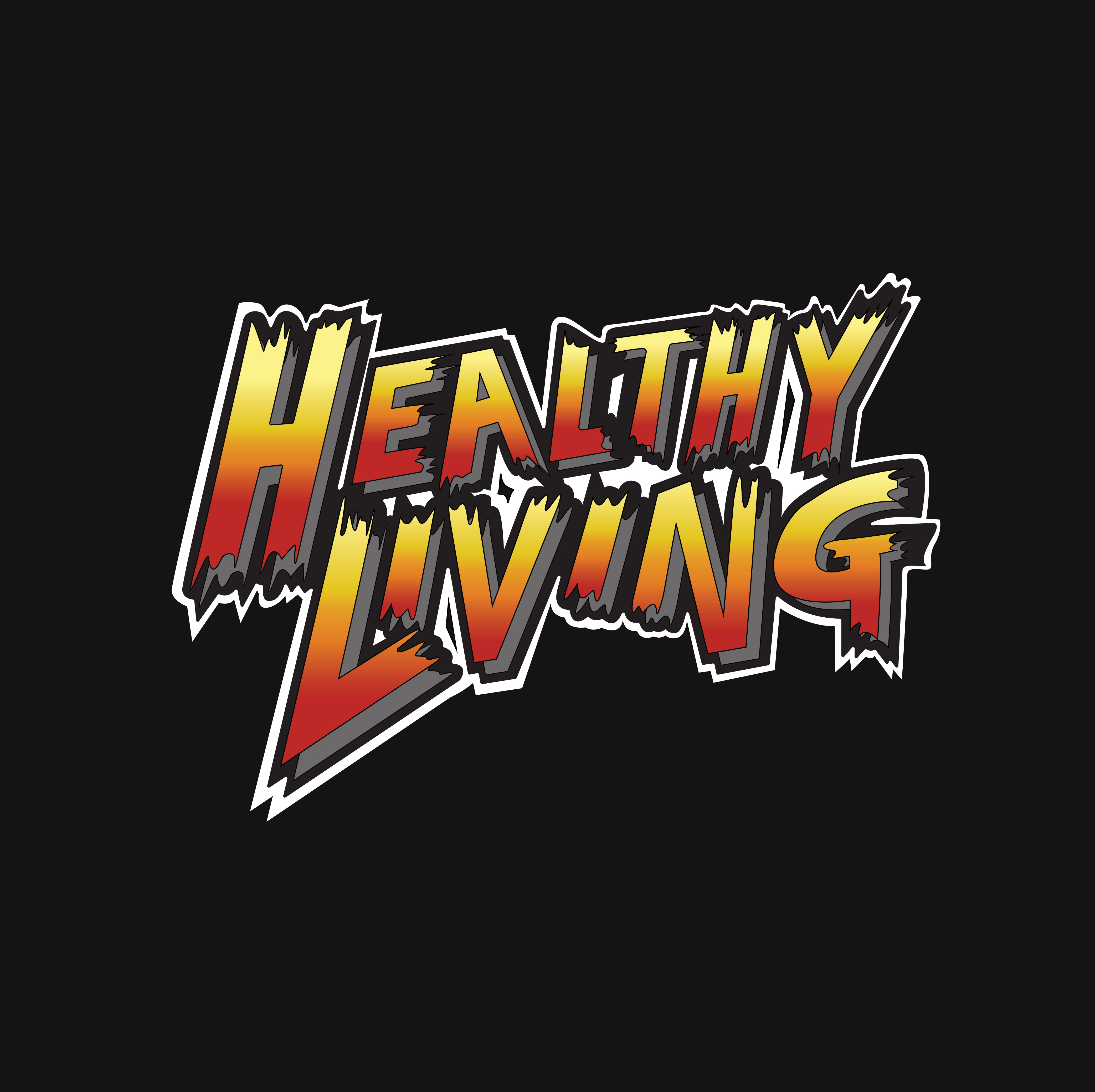 Healthy Living, Branding Graphic