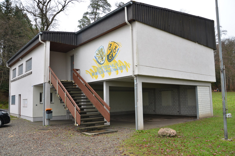 Das "Schützehuus": hier wurden viele Erinnerungen gesammelt, beispielsweise bei der Sek-Abschlussparty oder bei Geburtstagsfeten.