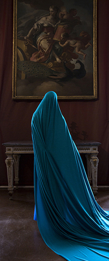 The light and The Blue, 20.8 &times; 50cm. 2018