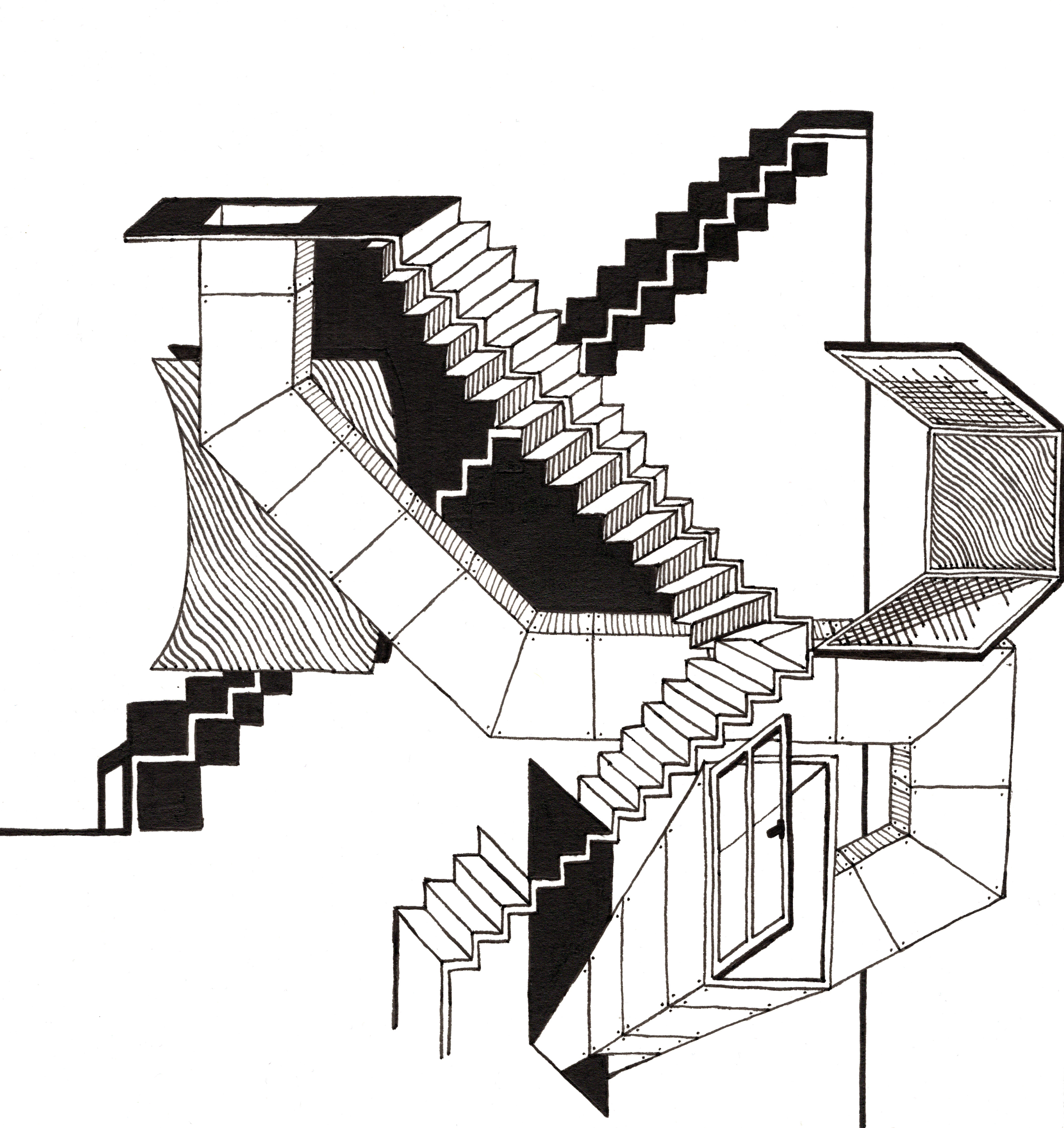 Illustration | "Crossing Alleys"