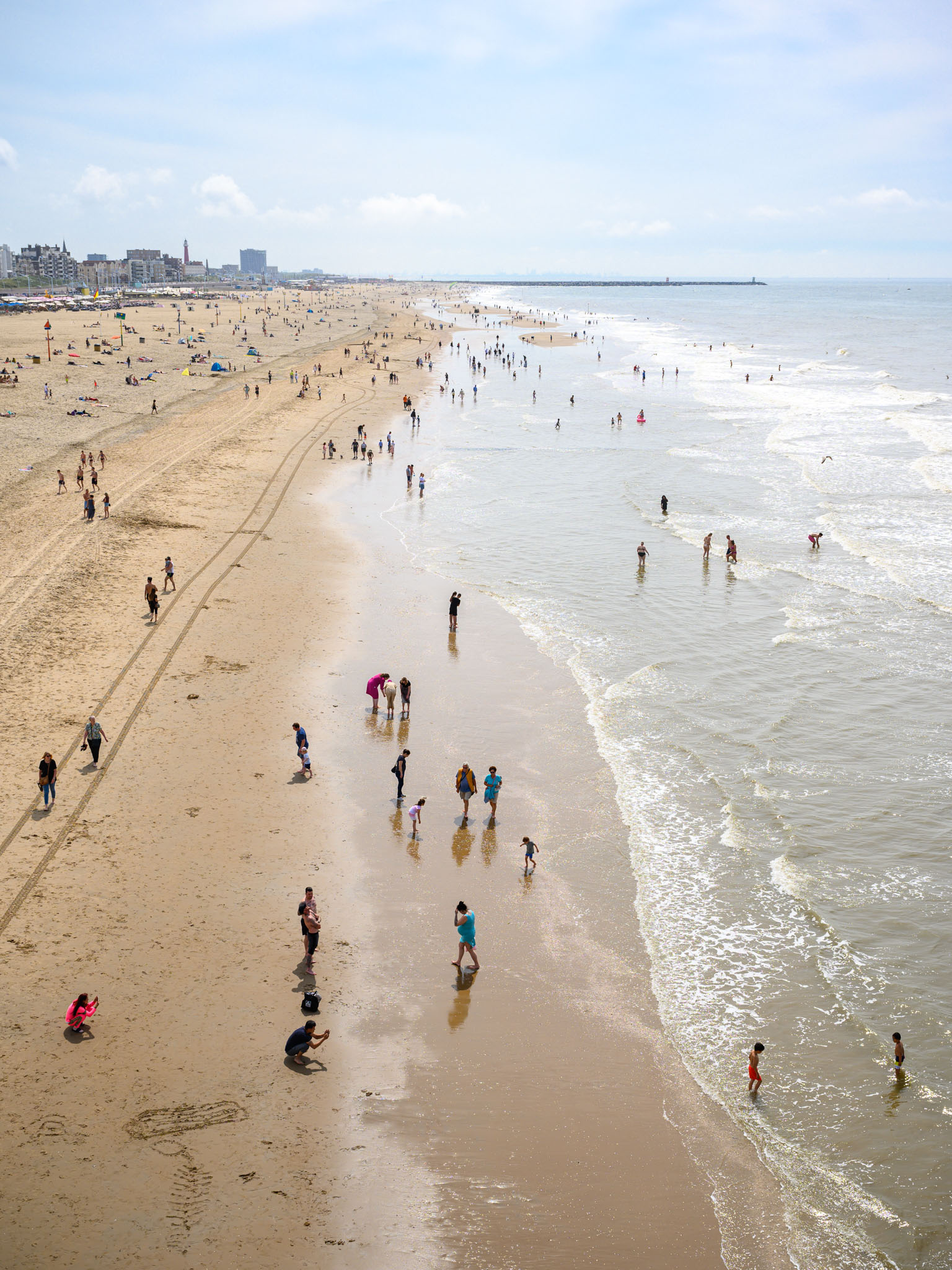 Scheveningen beach.