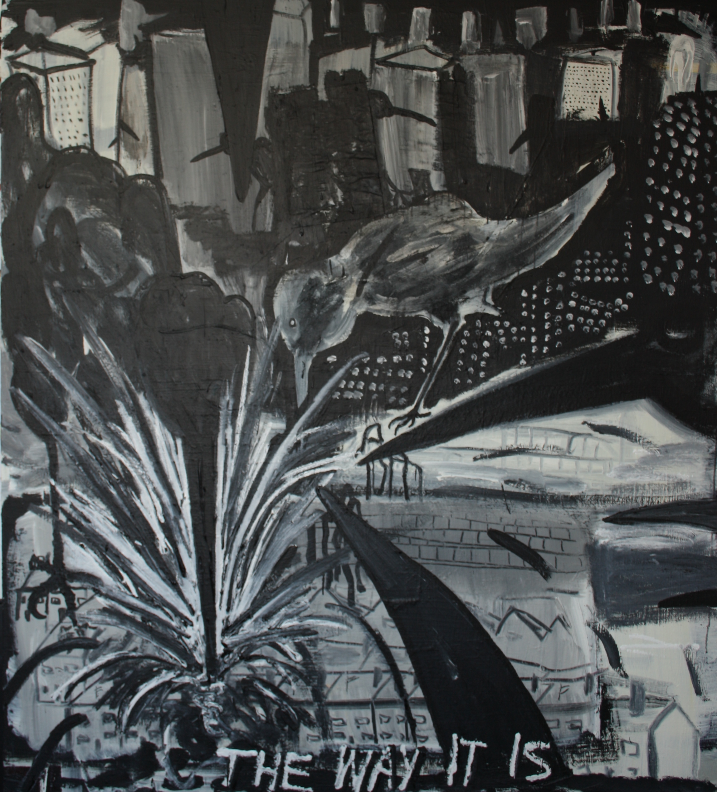 THE WAY IT IS, 180x160cm