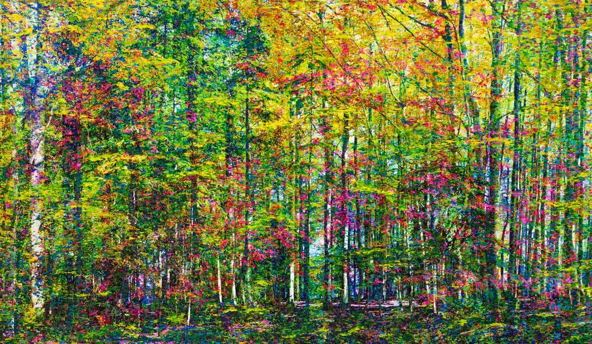 "Dreams that you dream", rose et jaune, 120x70cm, 2022