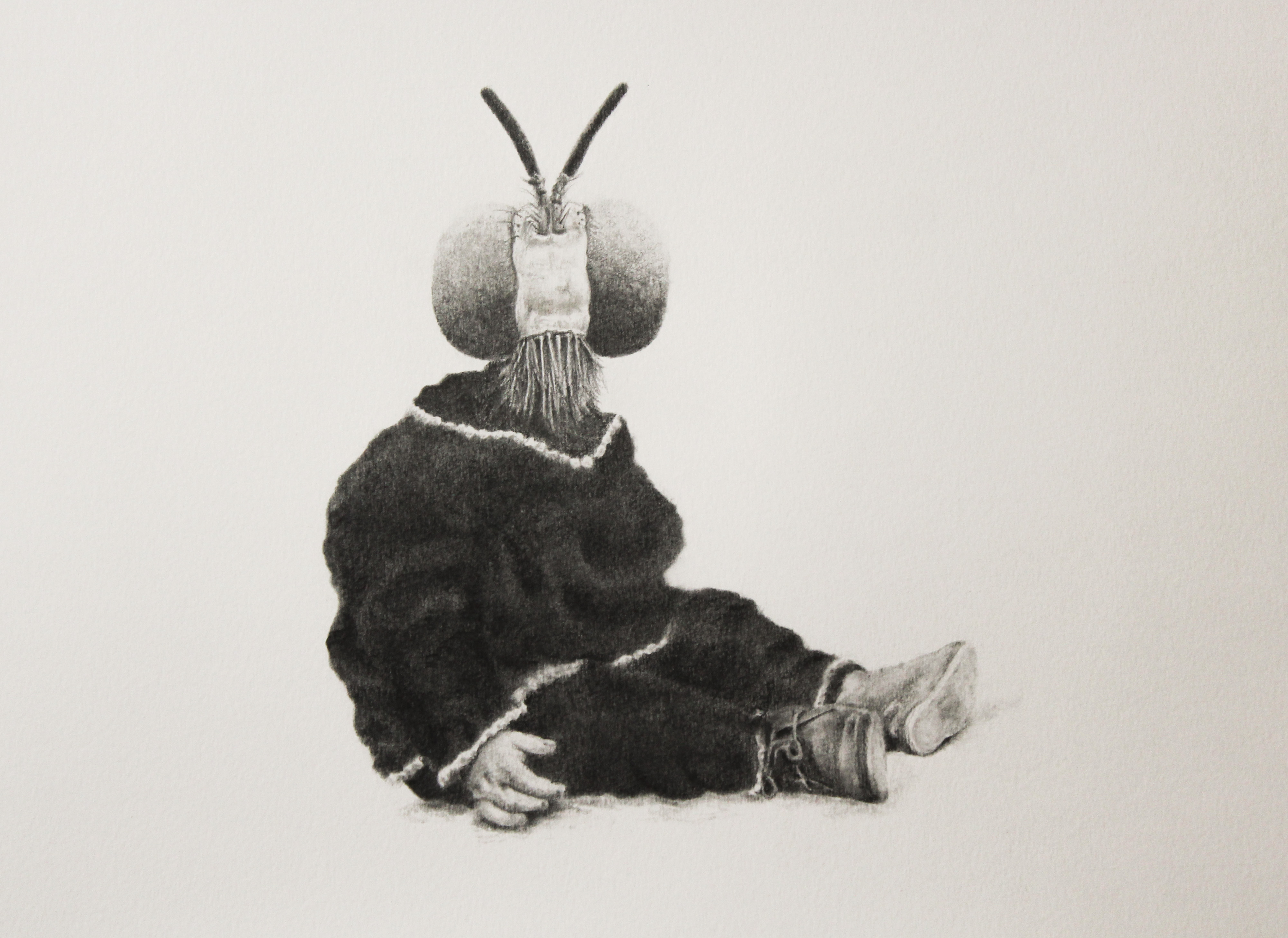 Specimen V. Graphite on archival paper, 41cm x 51cm, 2017