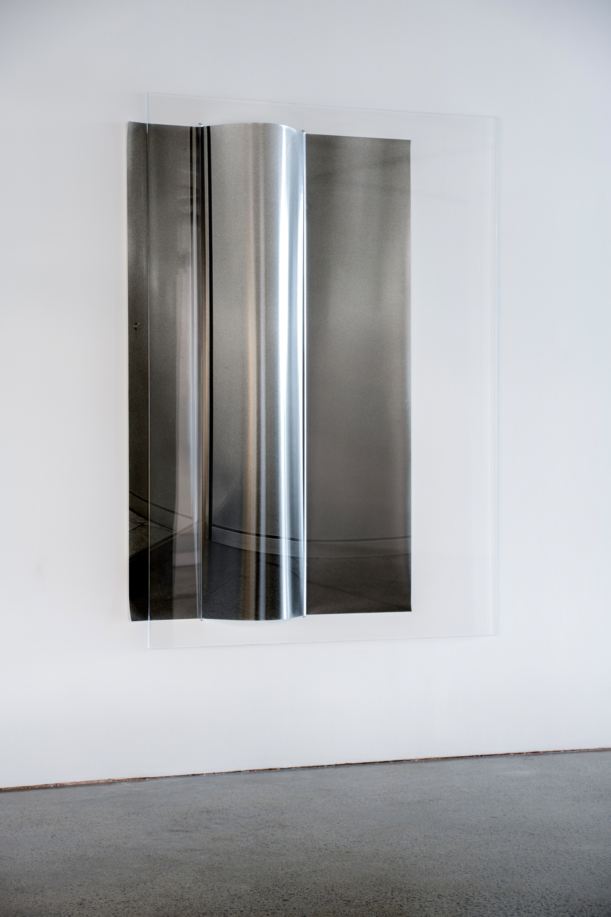 Wall Suspension II (23001-3), 2024, silver gelatin print, perspex, 1600 × 2000 mm
