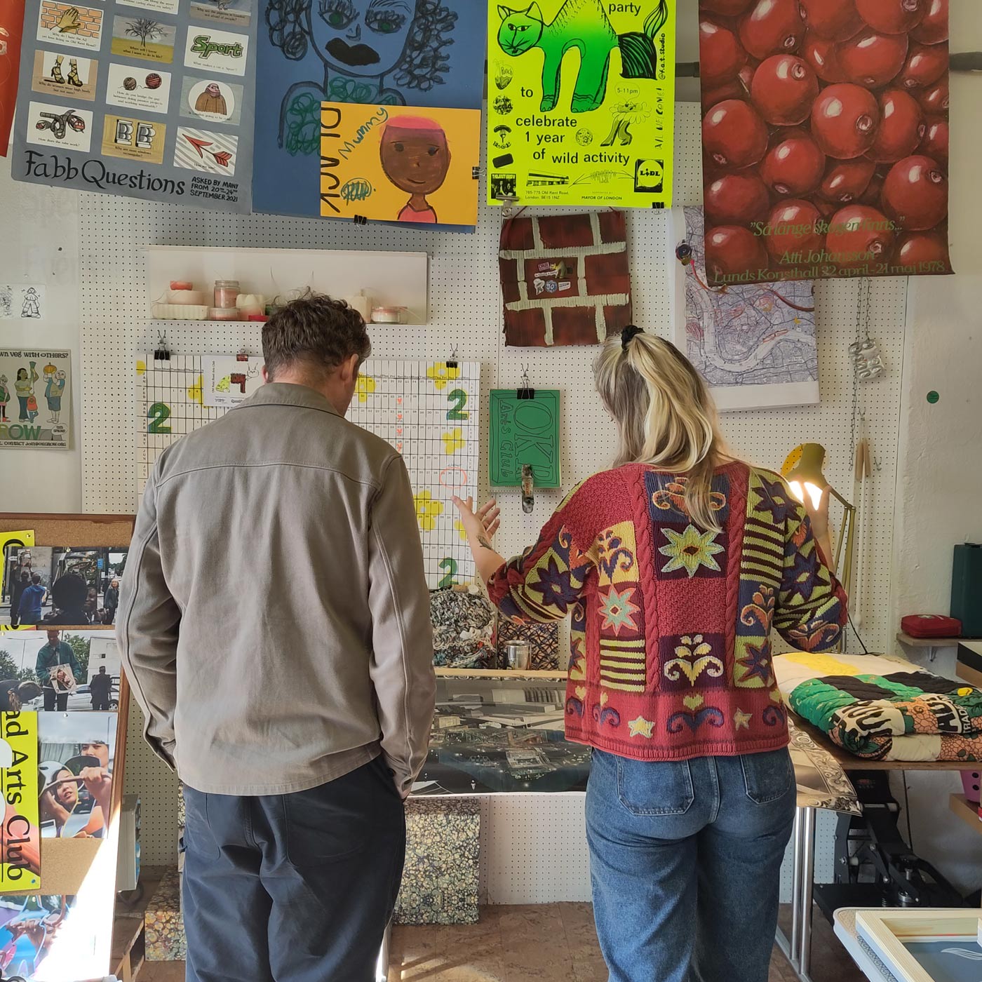 Architect Katie Campbell did a amazing uni project about Old Kent Road, which she shared with the public at OKR Arts Club during Open House Festival 2022.