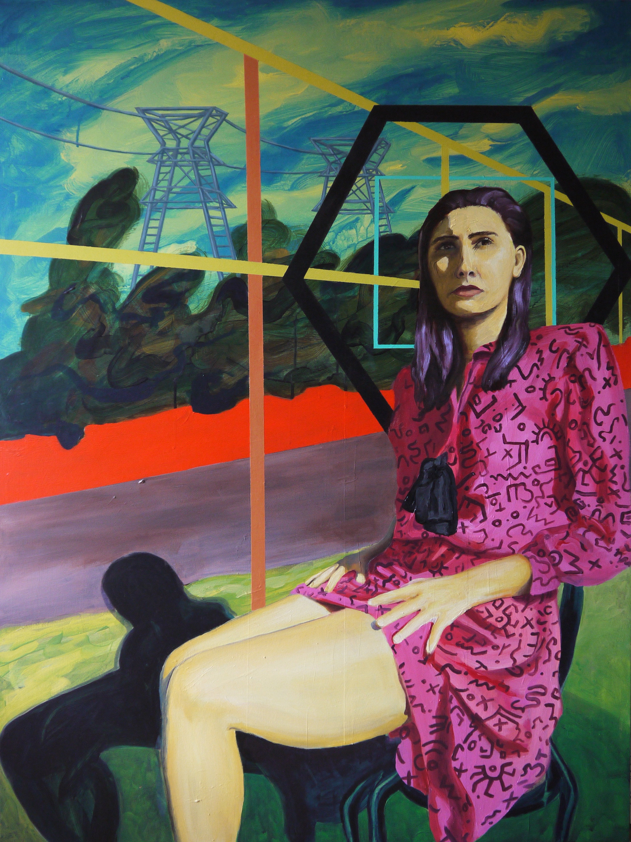 New Americana. (2018), 36"x48"