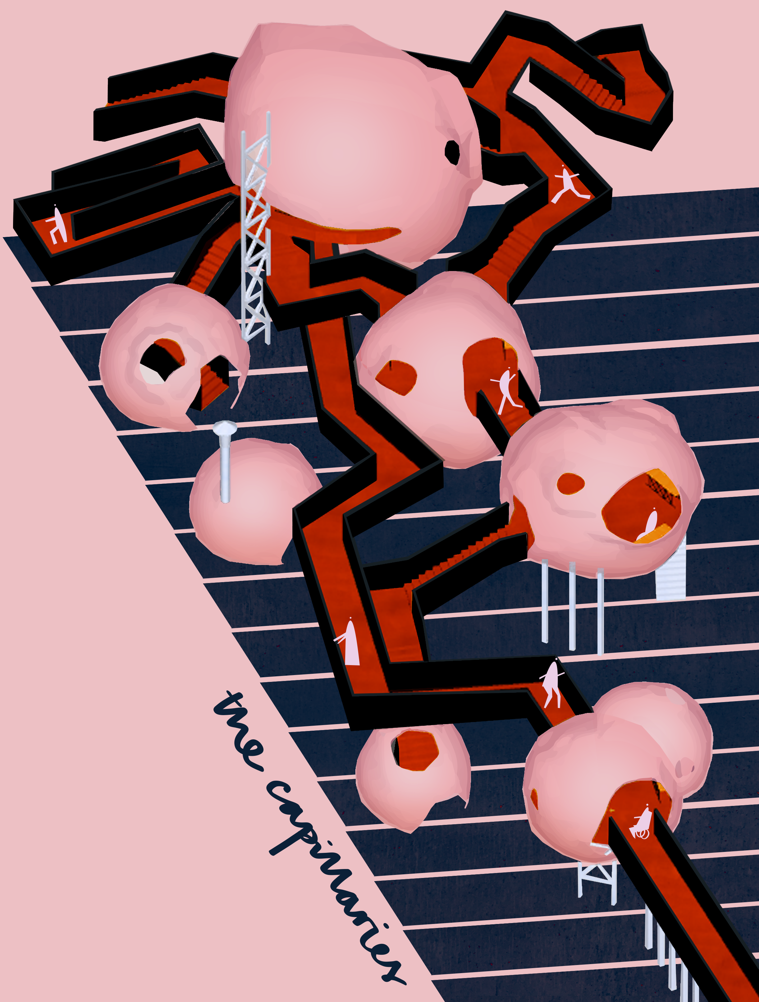 Render from Breathing Space thesis project, 2021