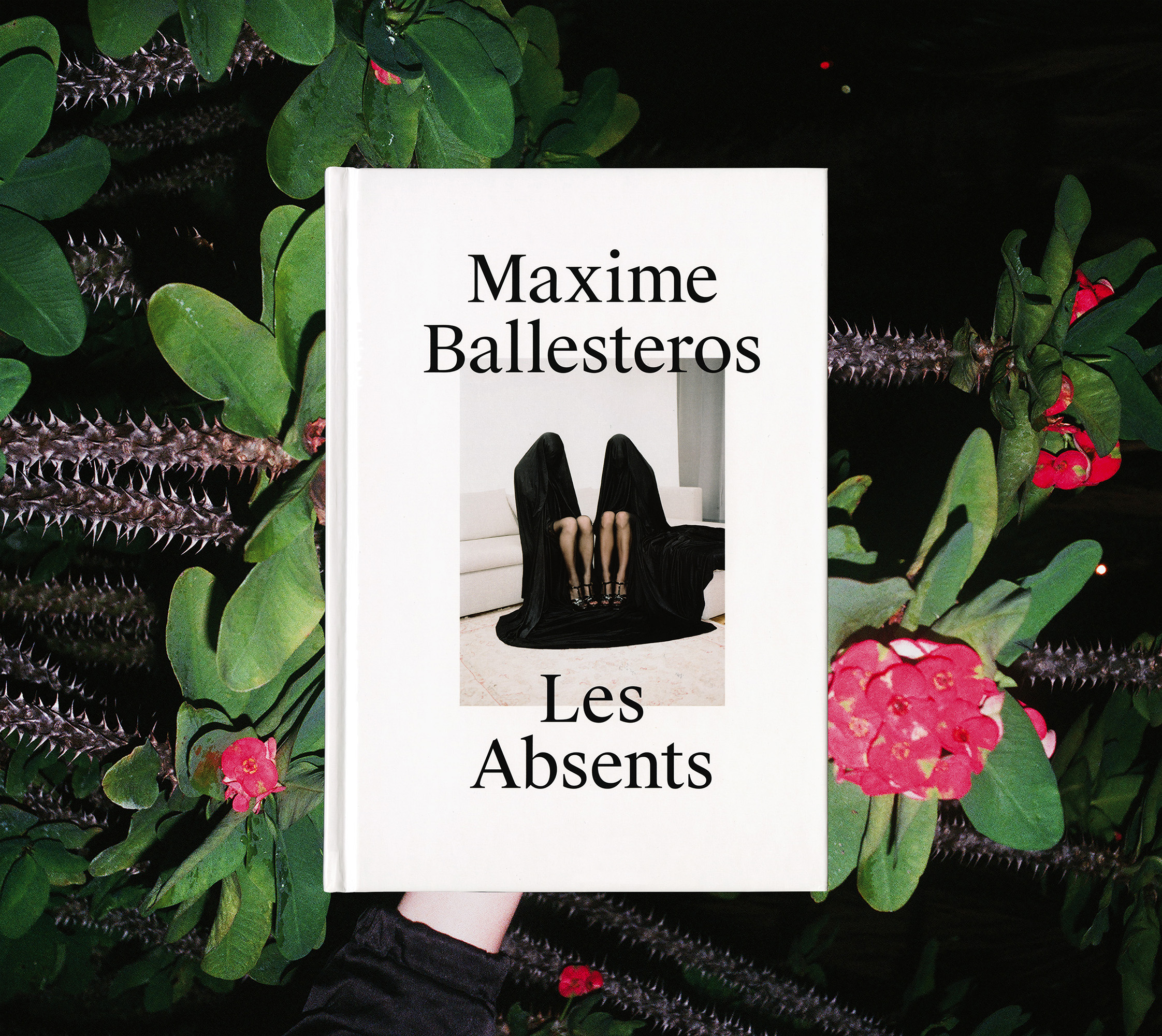 Maxime Ballesteros, Les Absents – design and layout for the artist’s first monograph Published by: Hatje Cantz & Sang Bleu. Art director: David McKendrick. Studio: B.A.M. London