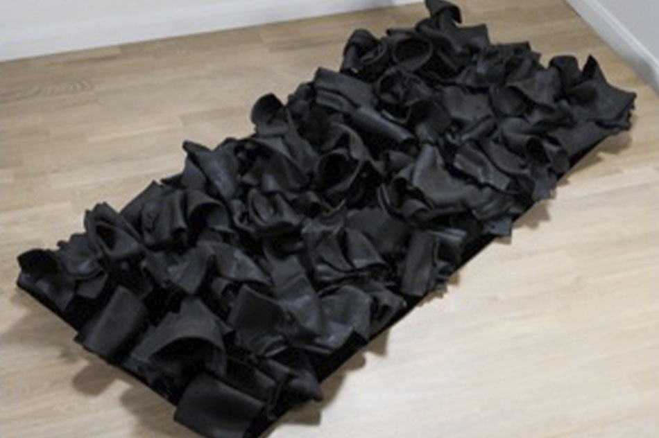 Fernando Casasempere Mutipication Table, 2010Ceramic stoneware on steel base35 x 200 x 98 cm