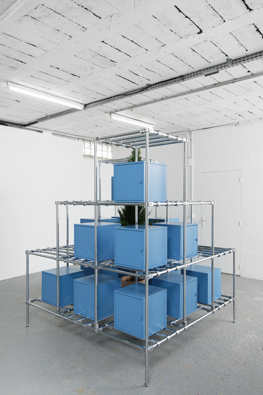 Intarsia IV, installation view at W, 2021.