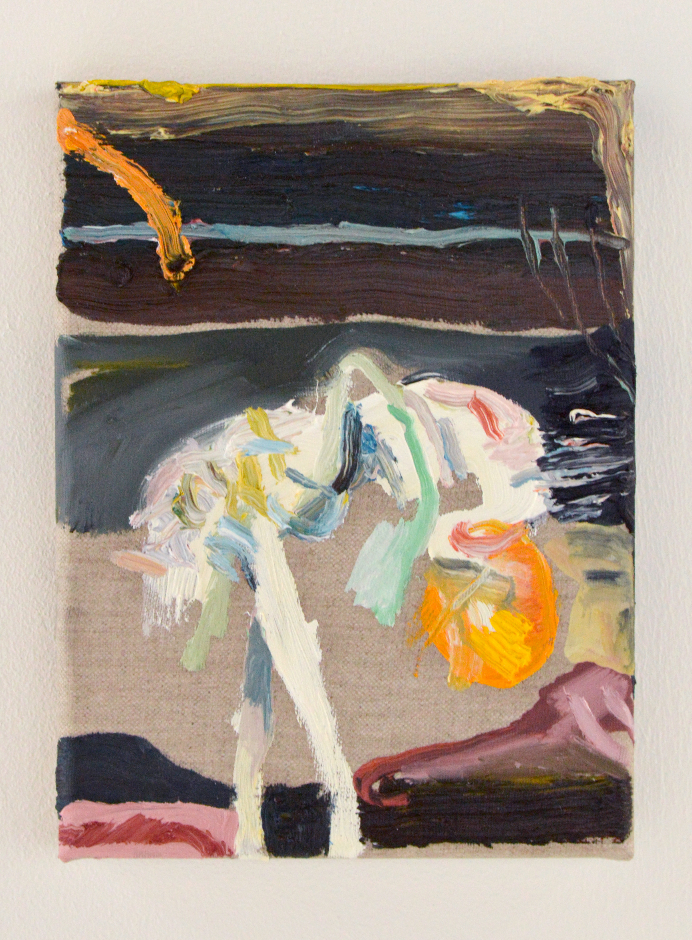 Another last day on earth, oil on linen, 24 x 18 cm, 2021