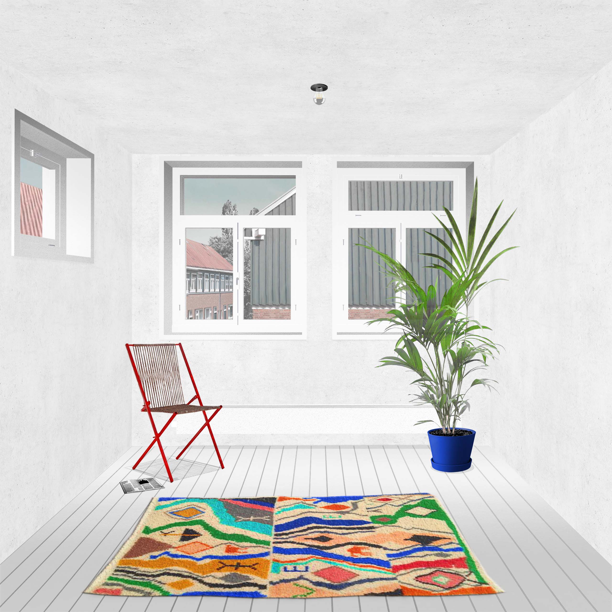 House in the Nord. Interior transformation of a small old working-class house in Amsterdam, NL 2018-2021 build.