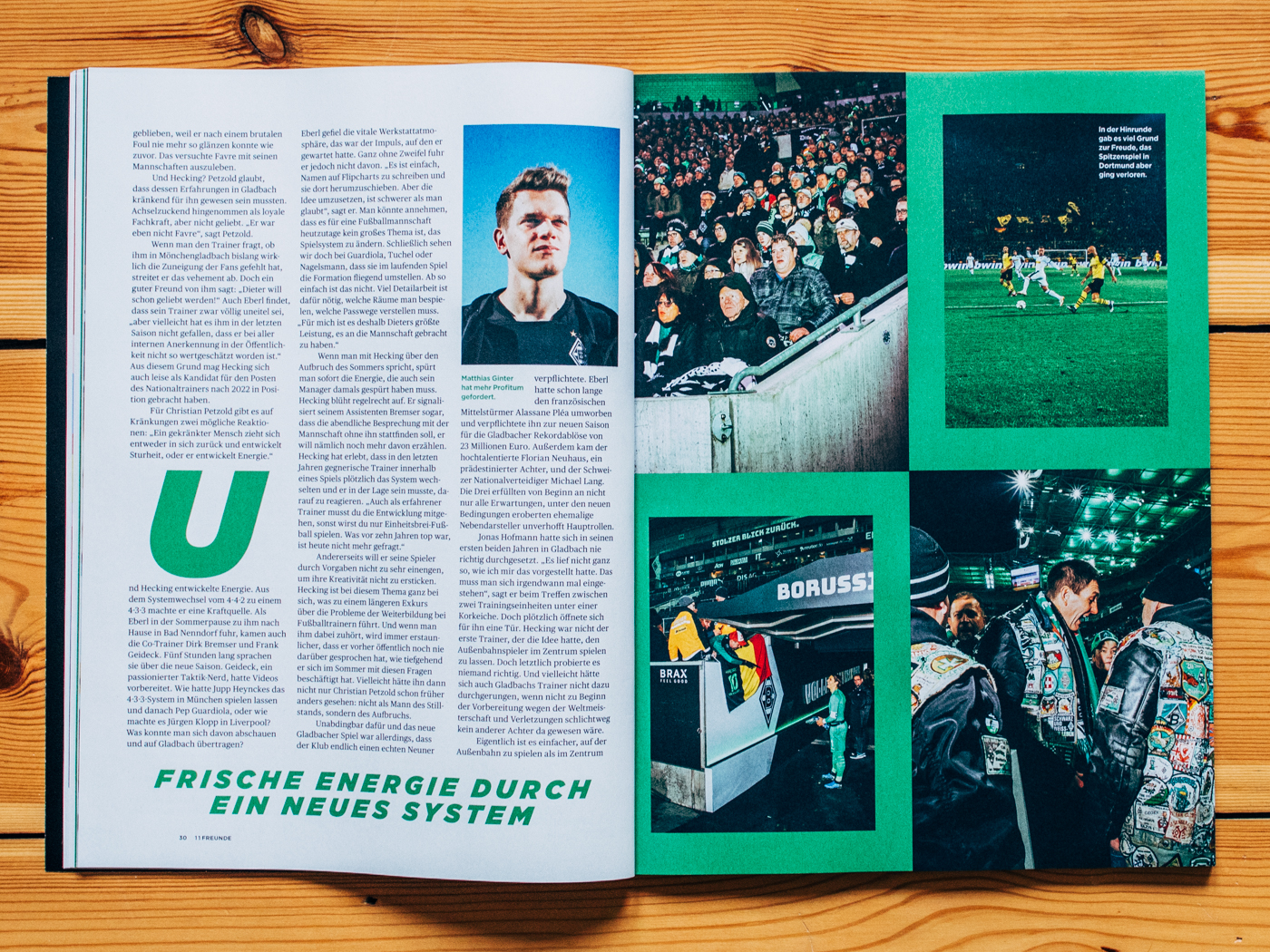 11Freunde #207/ Gladbachs Neustart Titelstory / Januar 2019