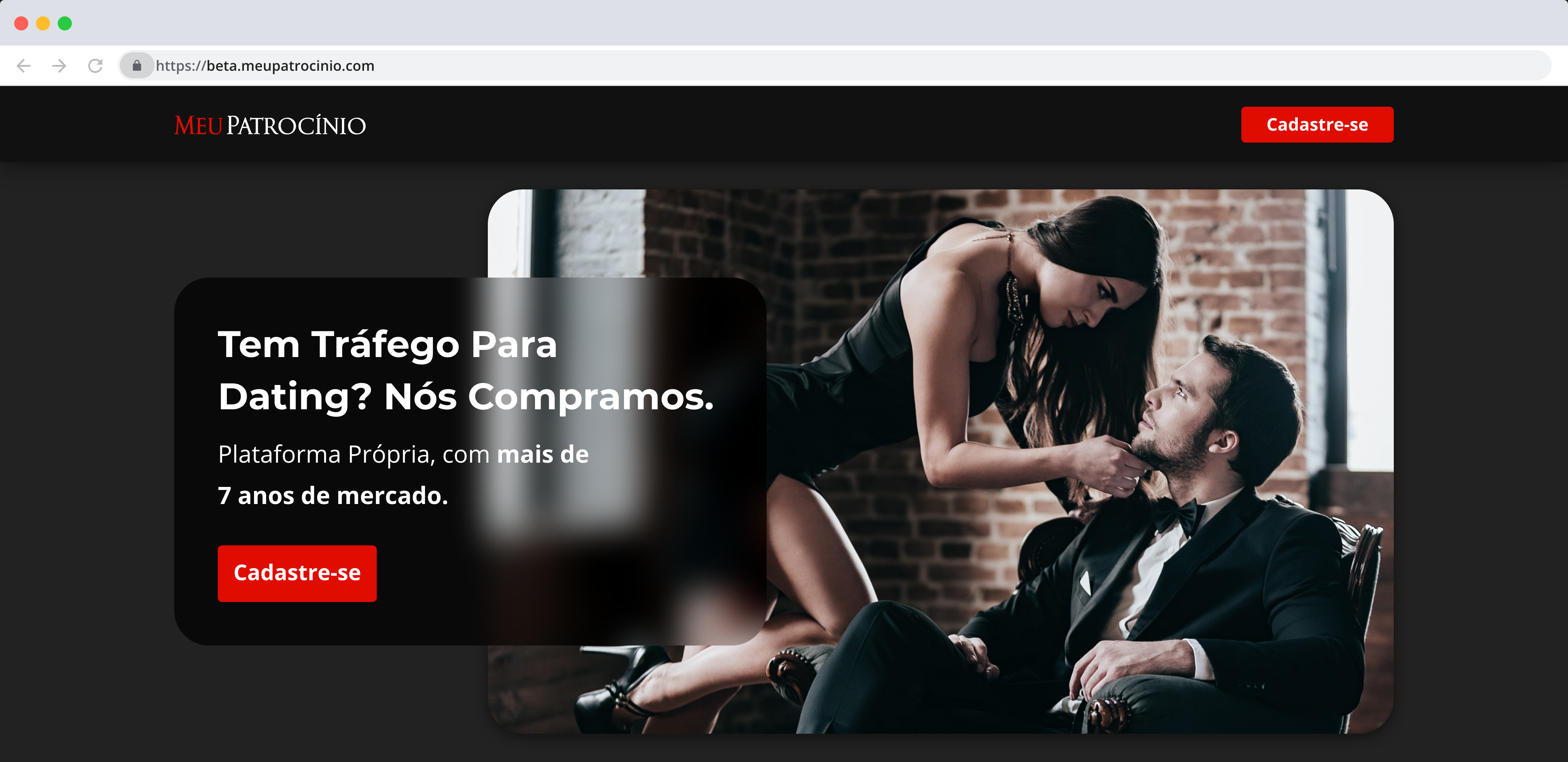 Dating App Affiliates Page +