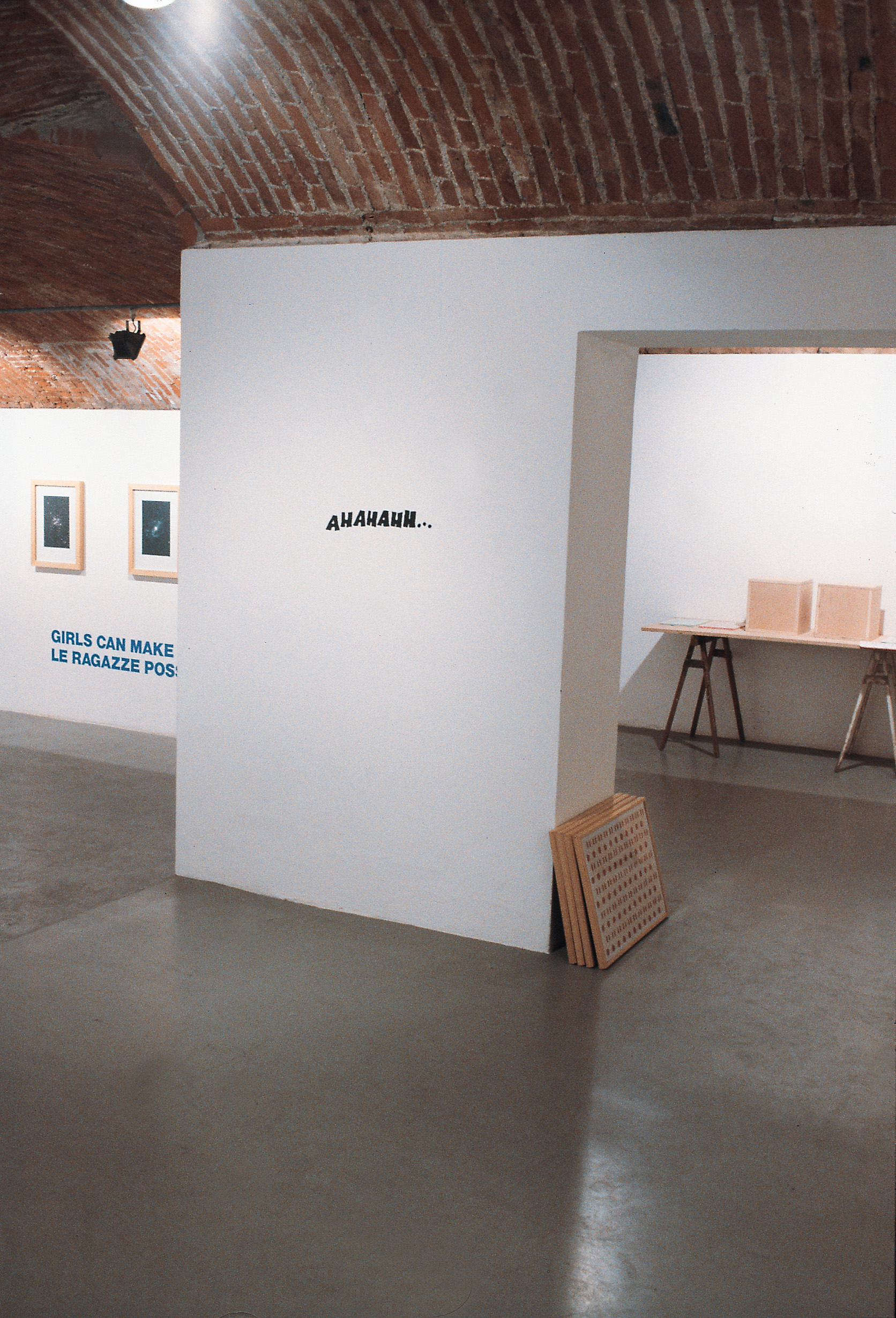 Instructions, Gio’ Marconi, Milan, 1992