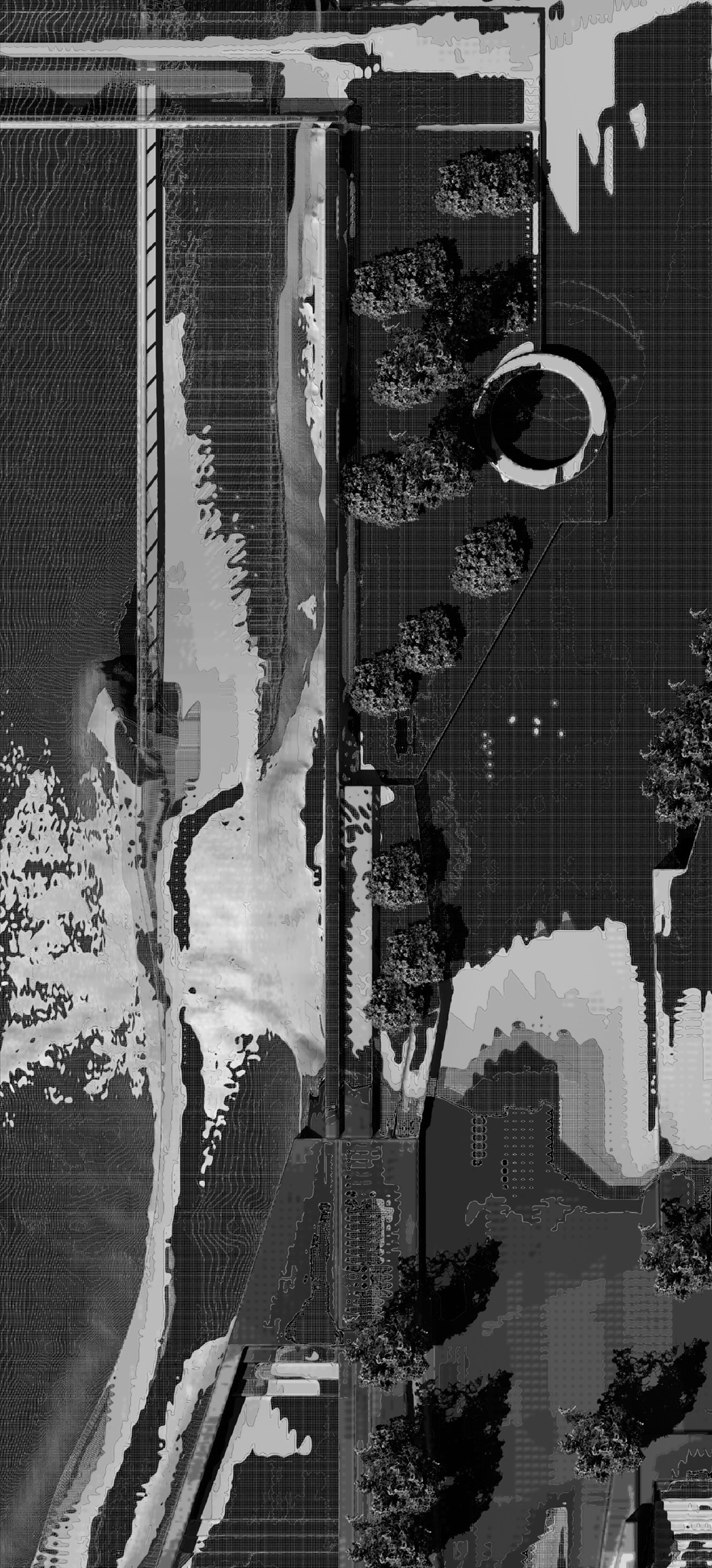 Data Drawing, moderate Zones