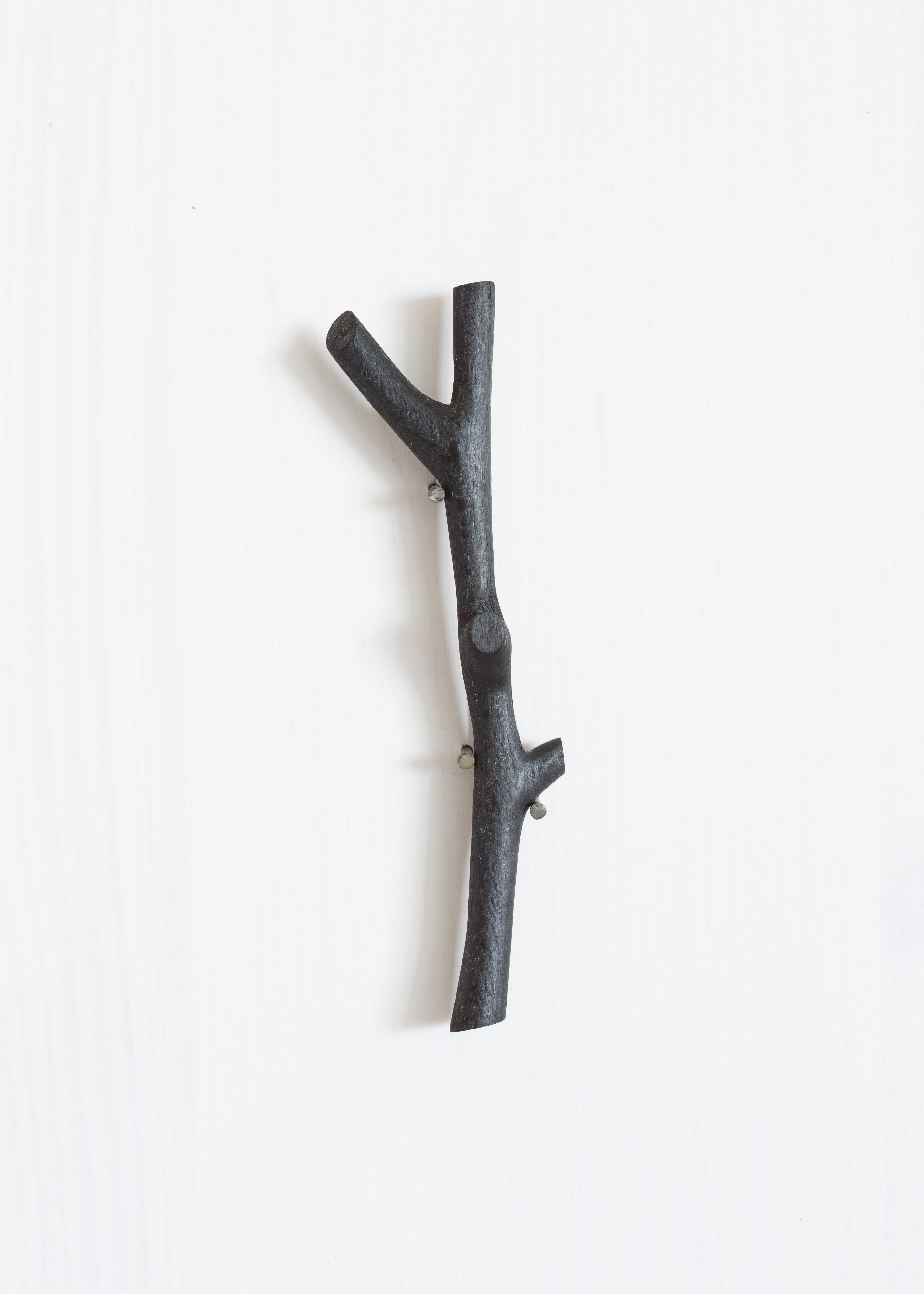 A sense of belonging 4/7 | 2018 | brooch | poplar wood, copper (blackened), glass