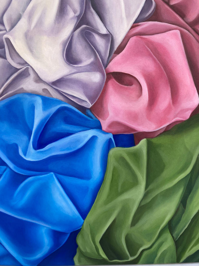 Colors, oil on canvas, 2025, 34x48cm