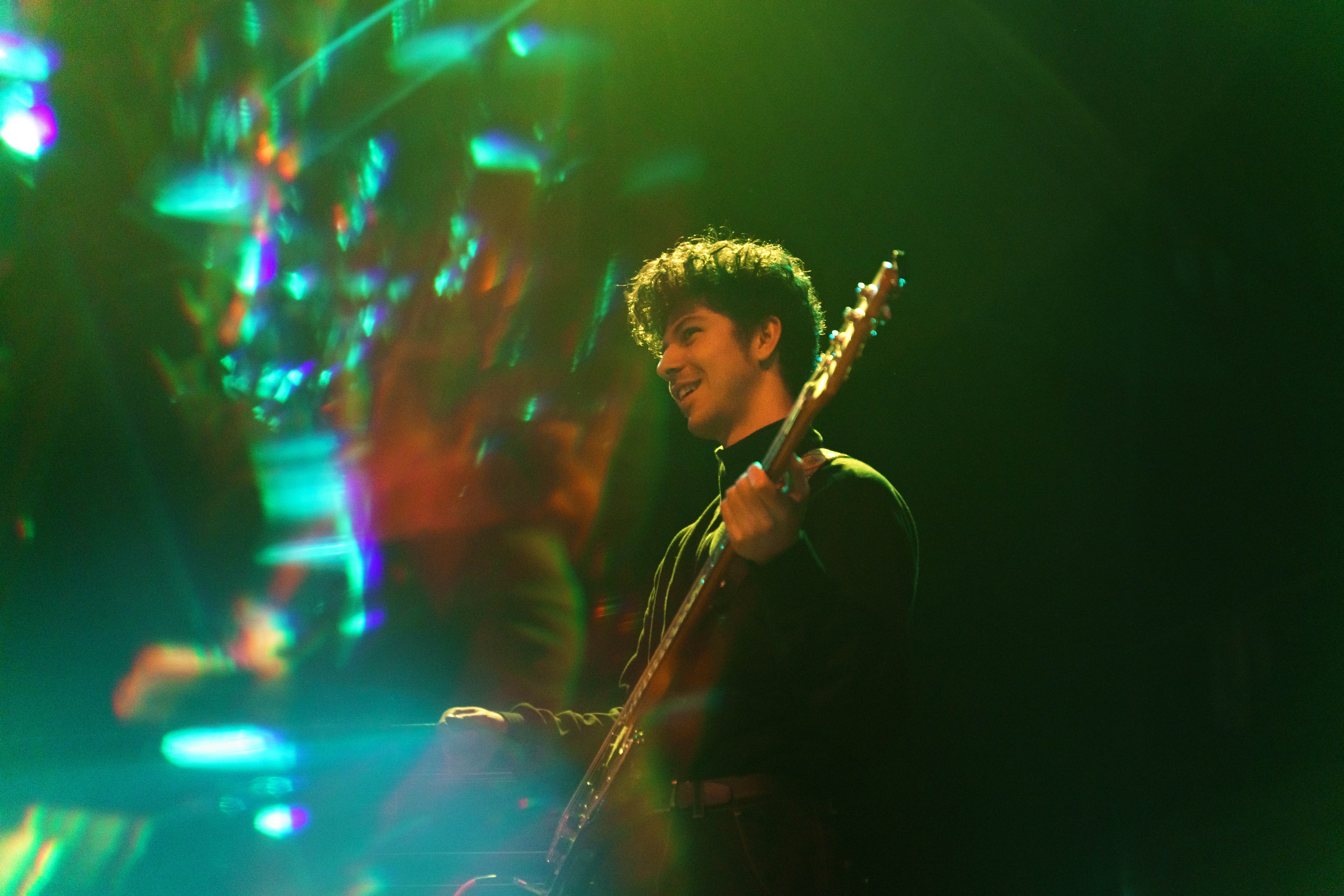 Dunedin Band Juno Is playing at the Christchurch Town Hall, photographed by Ella Waswo