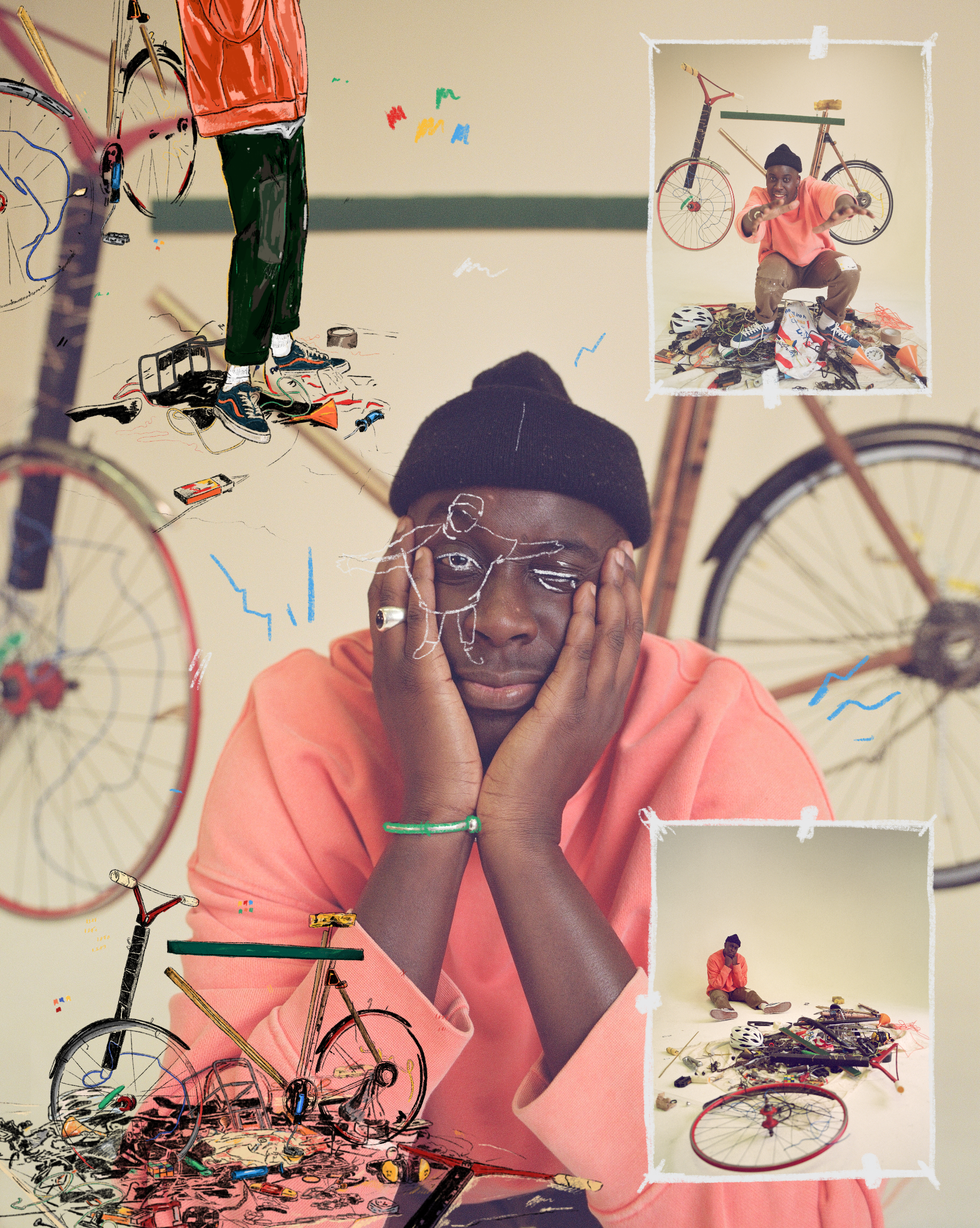 Frank Ocean & Tyler the Creator Go For a Bike Ride Together