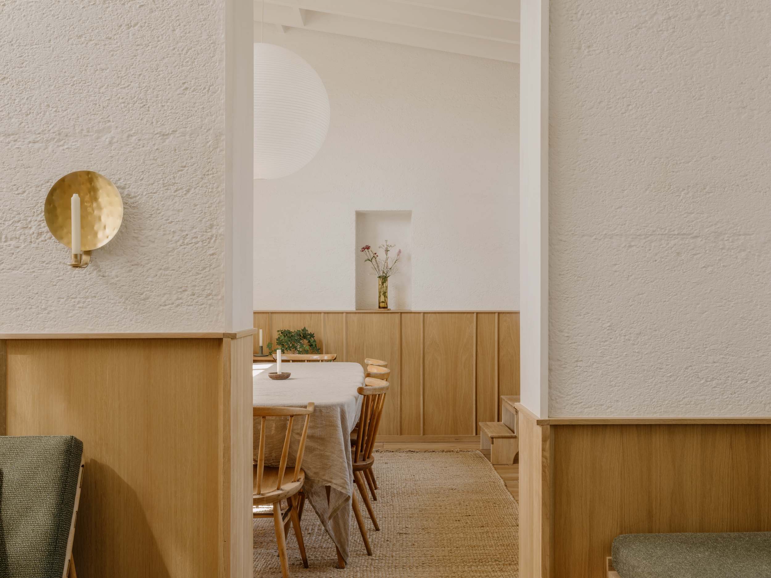 Linked spaces increase the feeling of space