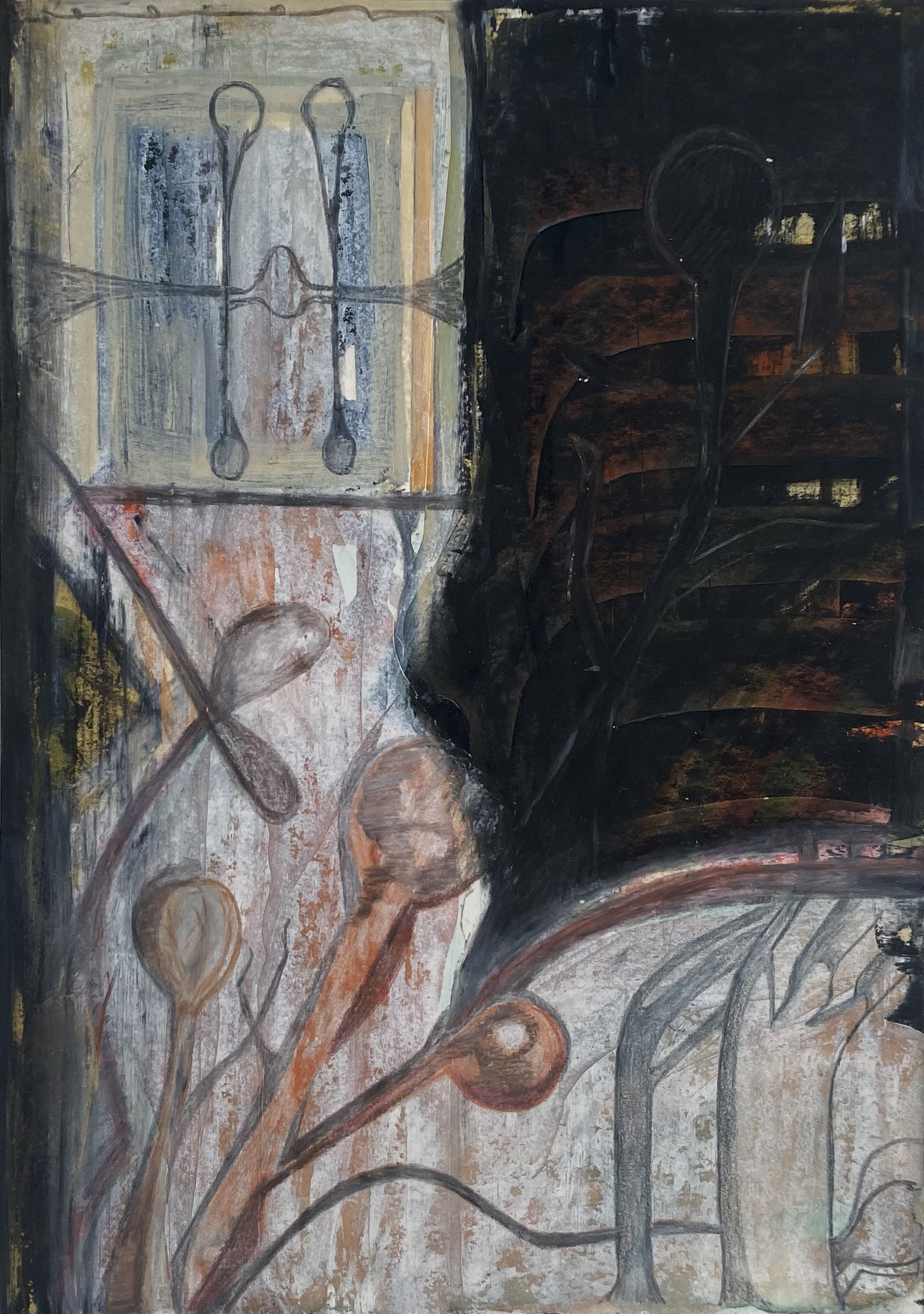 sans titre II, 7 x 10 in.