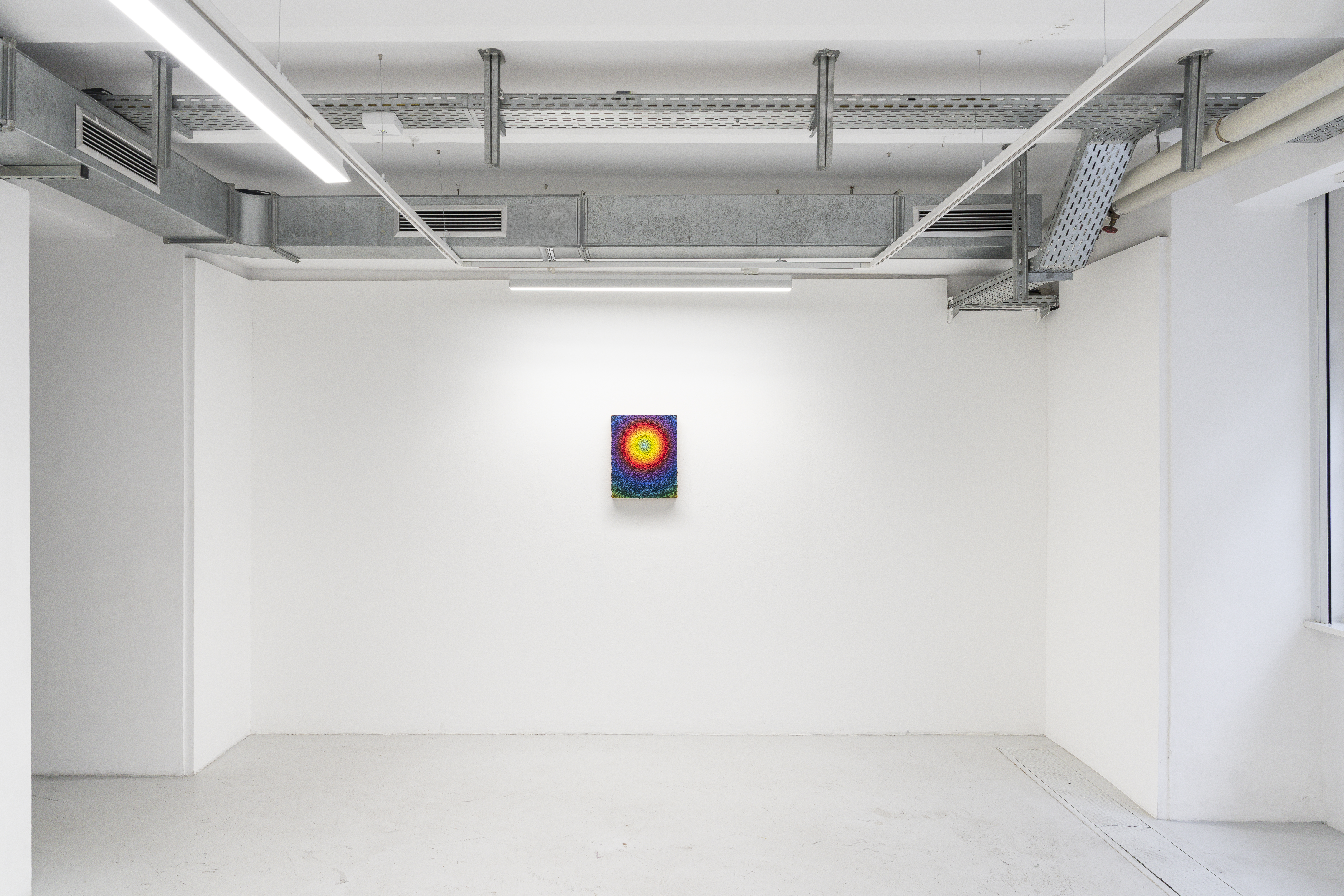 Eating Carrots, 47cm x 37cm Oil, Pigment & Wax on Beech, 2024