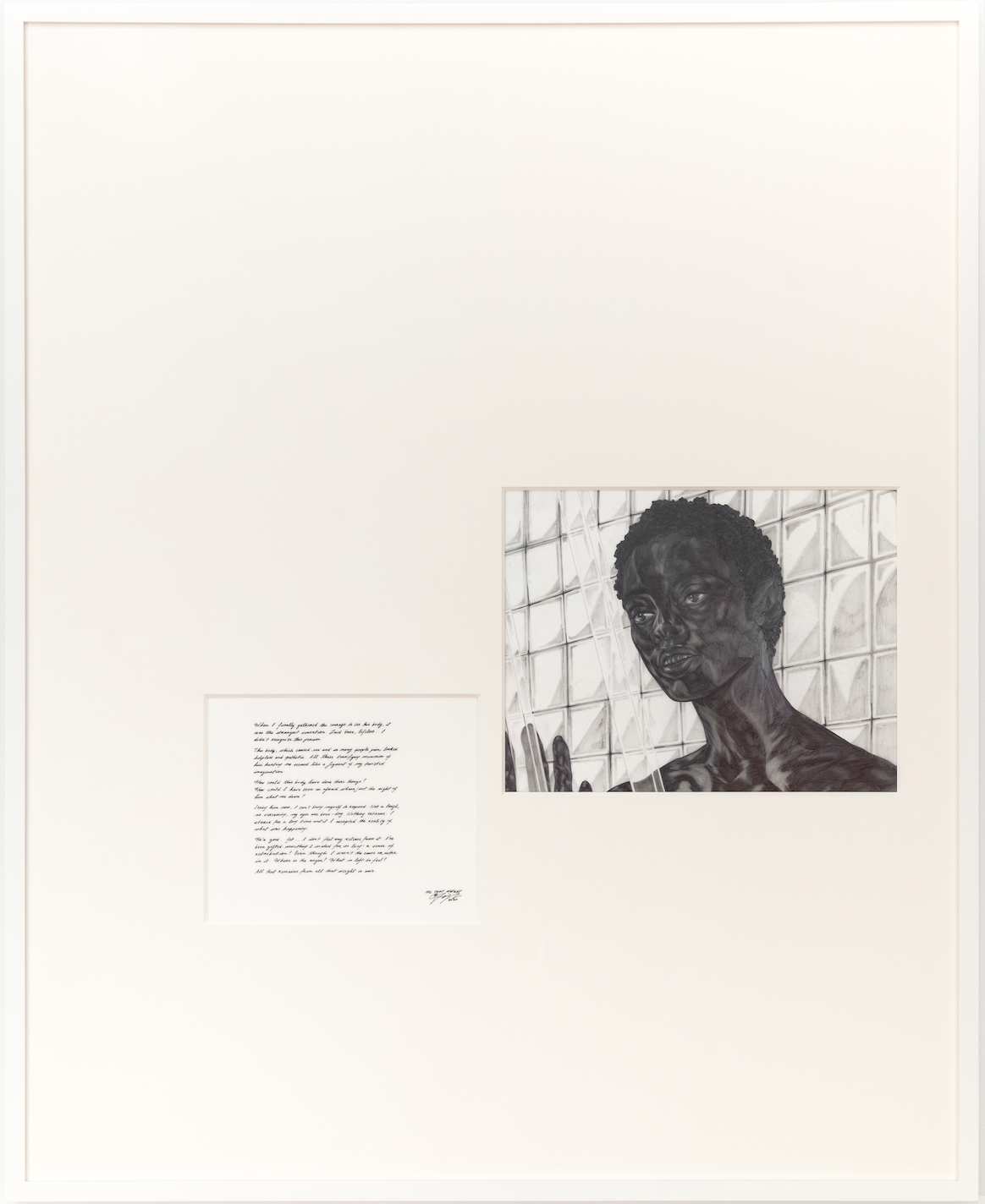 All That Weight, 2020, Diptych
